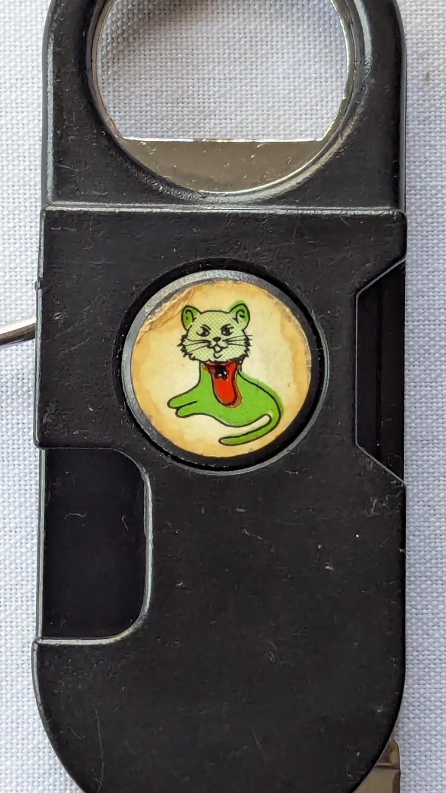 Great Smokey Mountains Advertisment Bar Multi Tool Corkscrew Opener Knife Cat