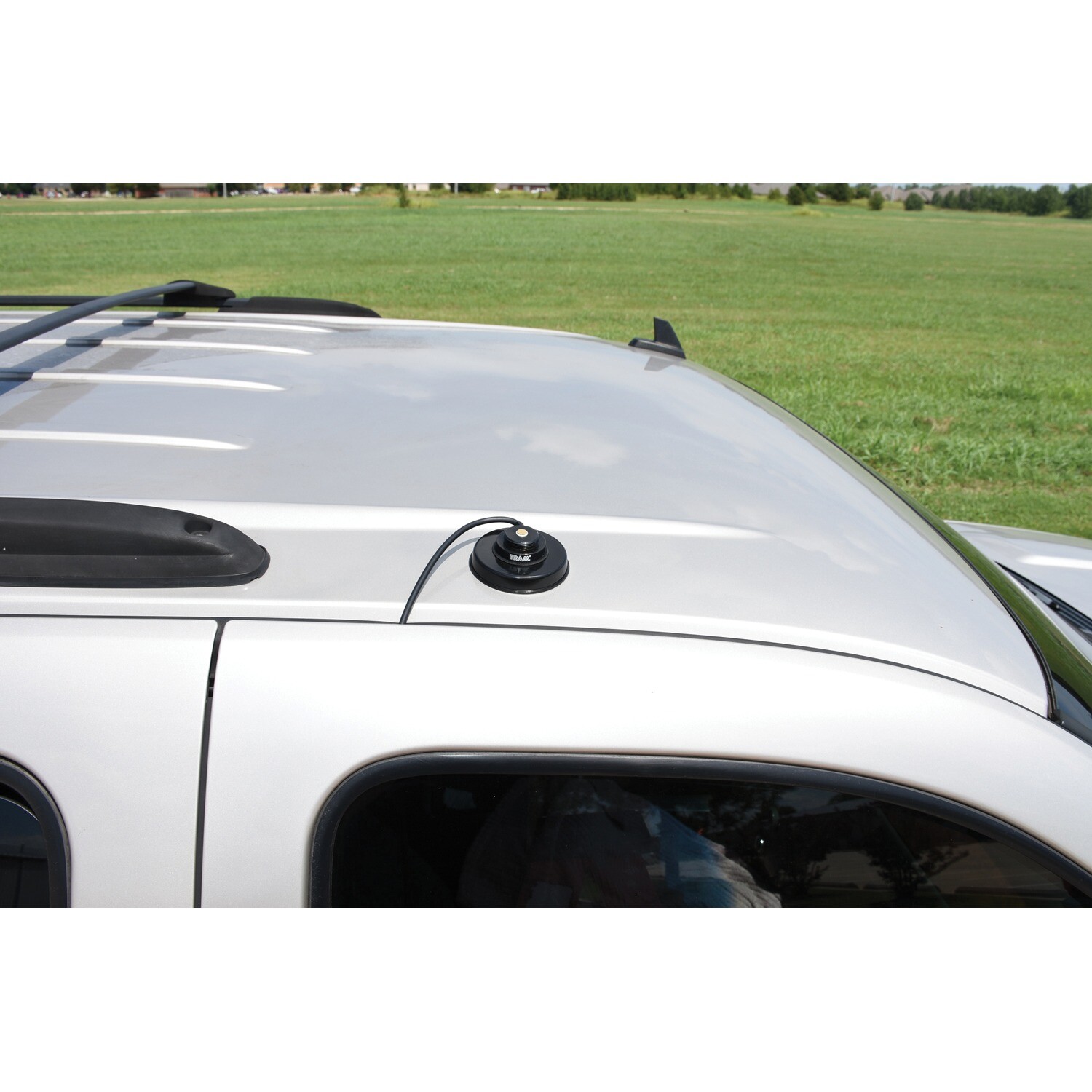 TRAM 1235 3-1/4-Inch Black Zinc NMO Magnet Mount with RG58 Coaxial Cable and...