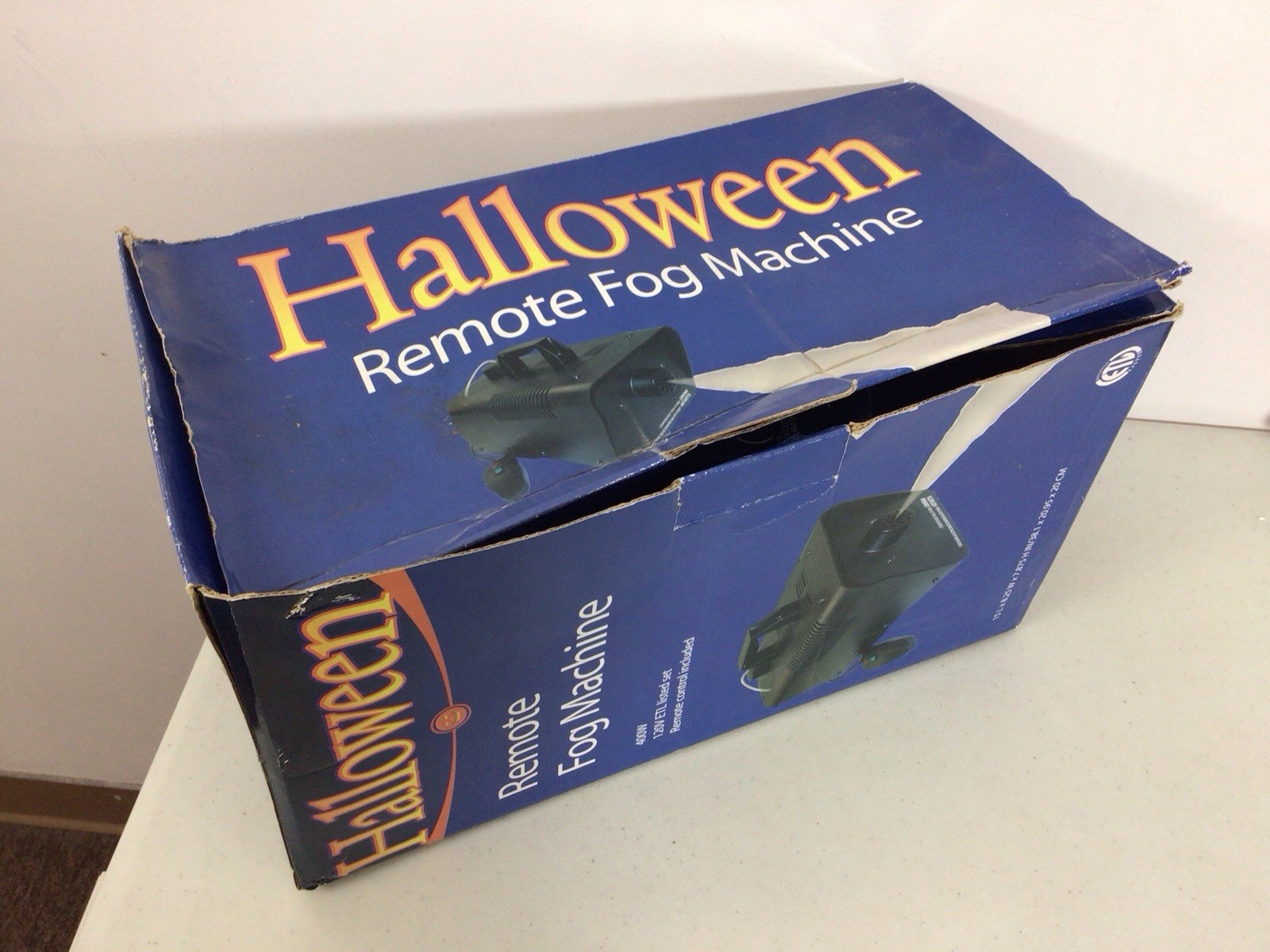 Halloween Remote Control Fog Machine Tested Works