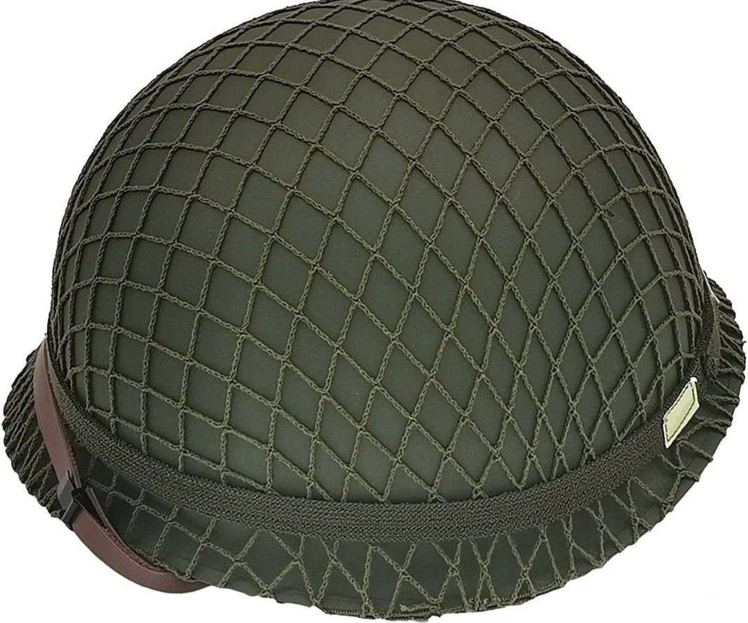 WWII US Army M1 Helmet Replica: NEW (Free Shipping)