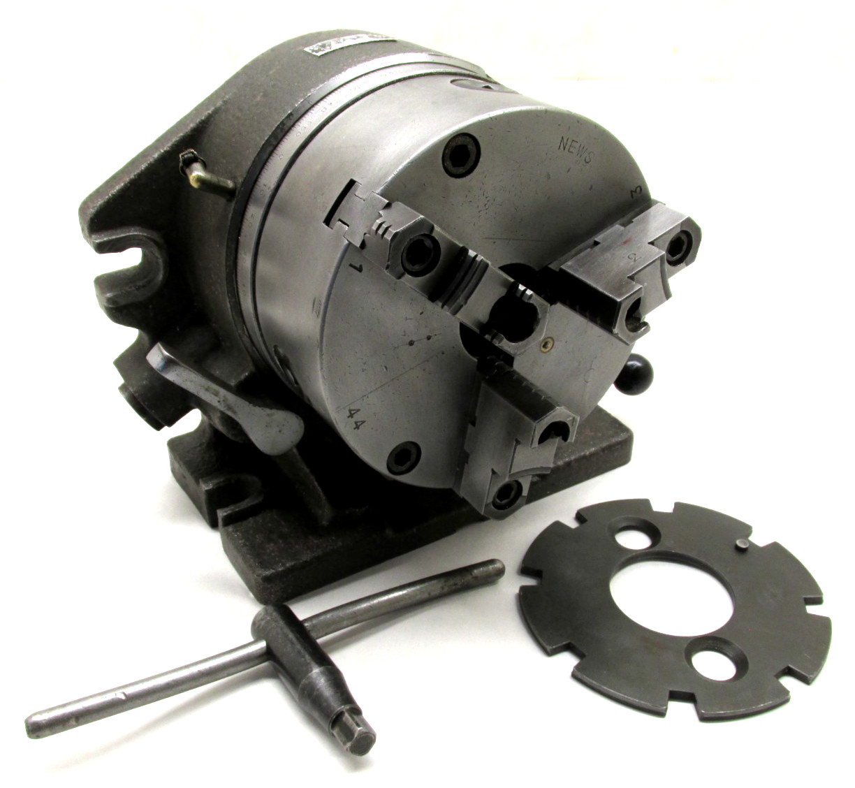 NEWS YUASA 6-1/2" HORIZONTAL / VERTICAL INDEXING SUPER SPACER w/ 6-1/2" CHUCK