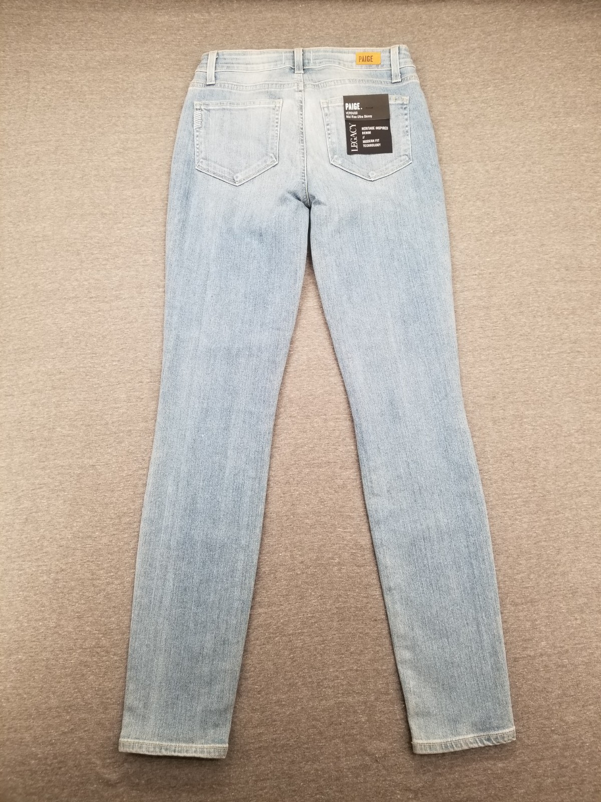 BRAND NEW W/ TAGS PAIGE ULTRA SKINNY VERDUGO WOMENS JEANS 27x29 $189 MSRP