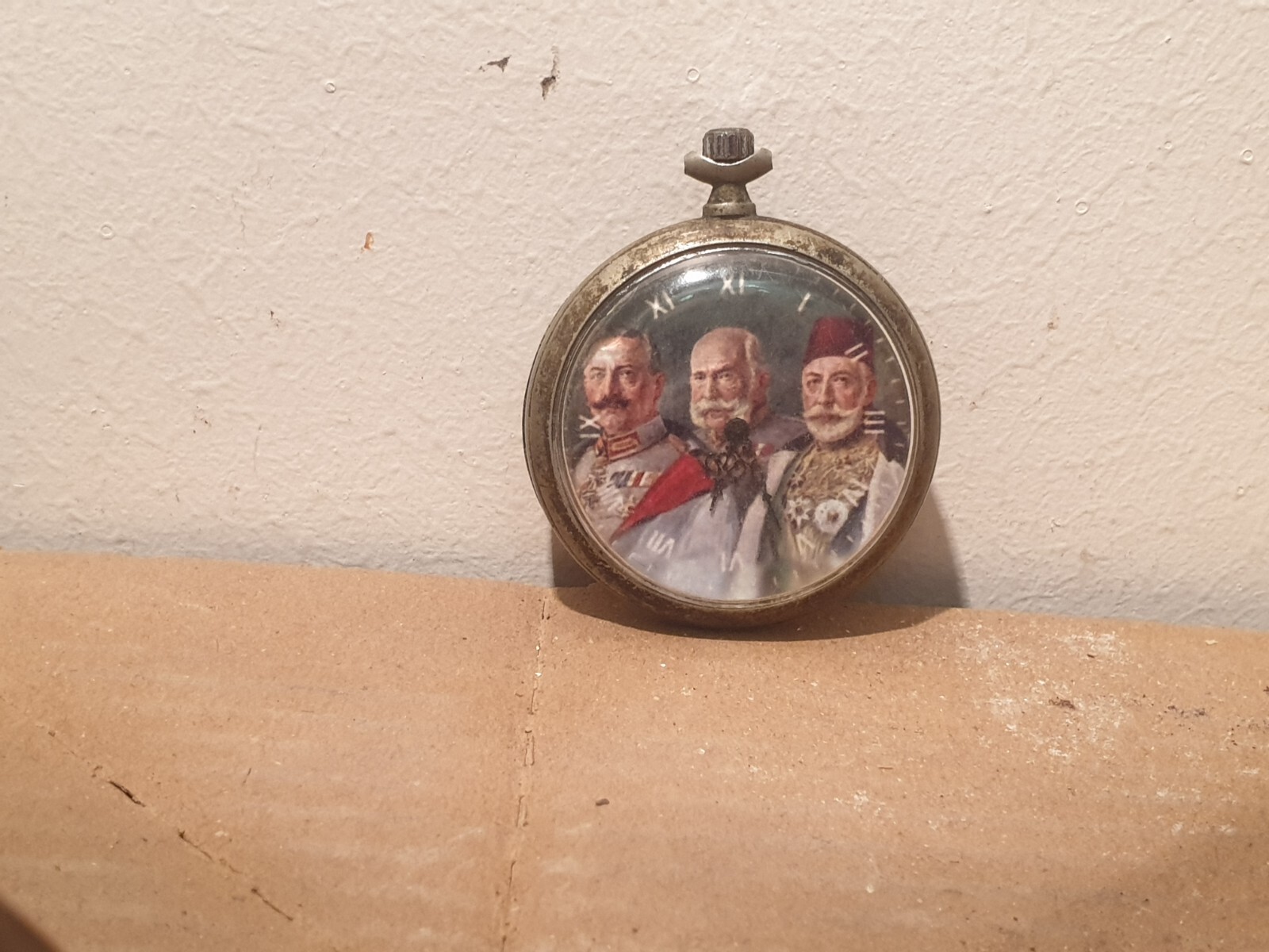 WWI German Officers Ancre Watch Kaiser Wilhelm/Franz Joseph/SULTAN MEHMED Ottmam