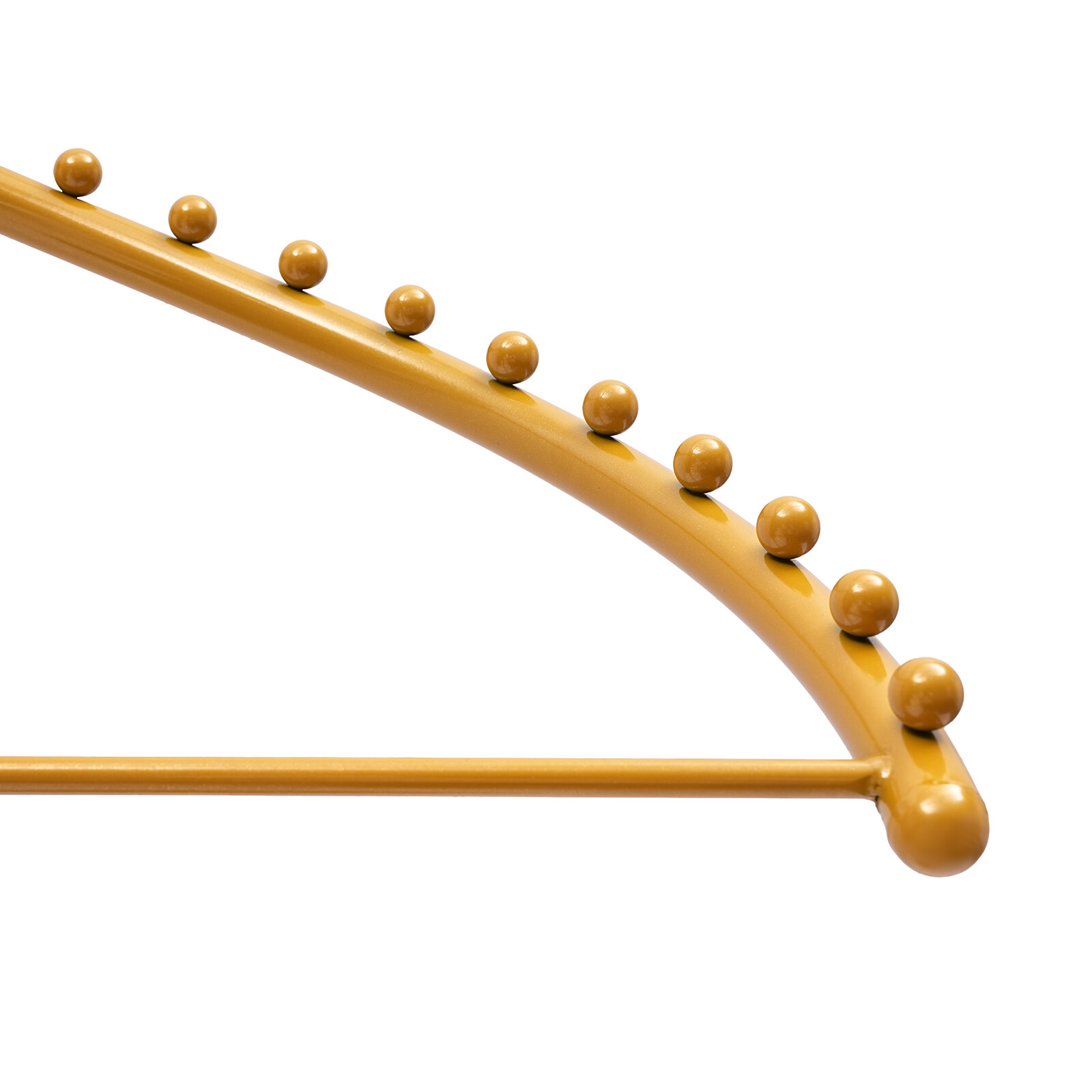 Modern Spiral Rotating Clothing Rack, Free Standing Heavy duty Garment Rack Gold