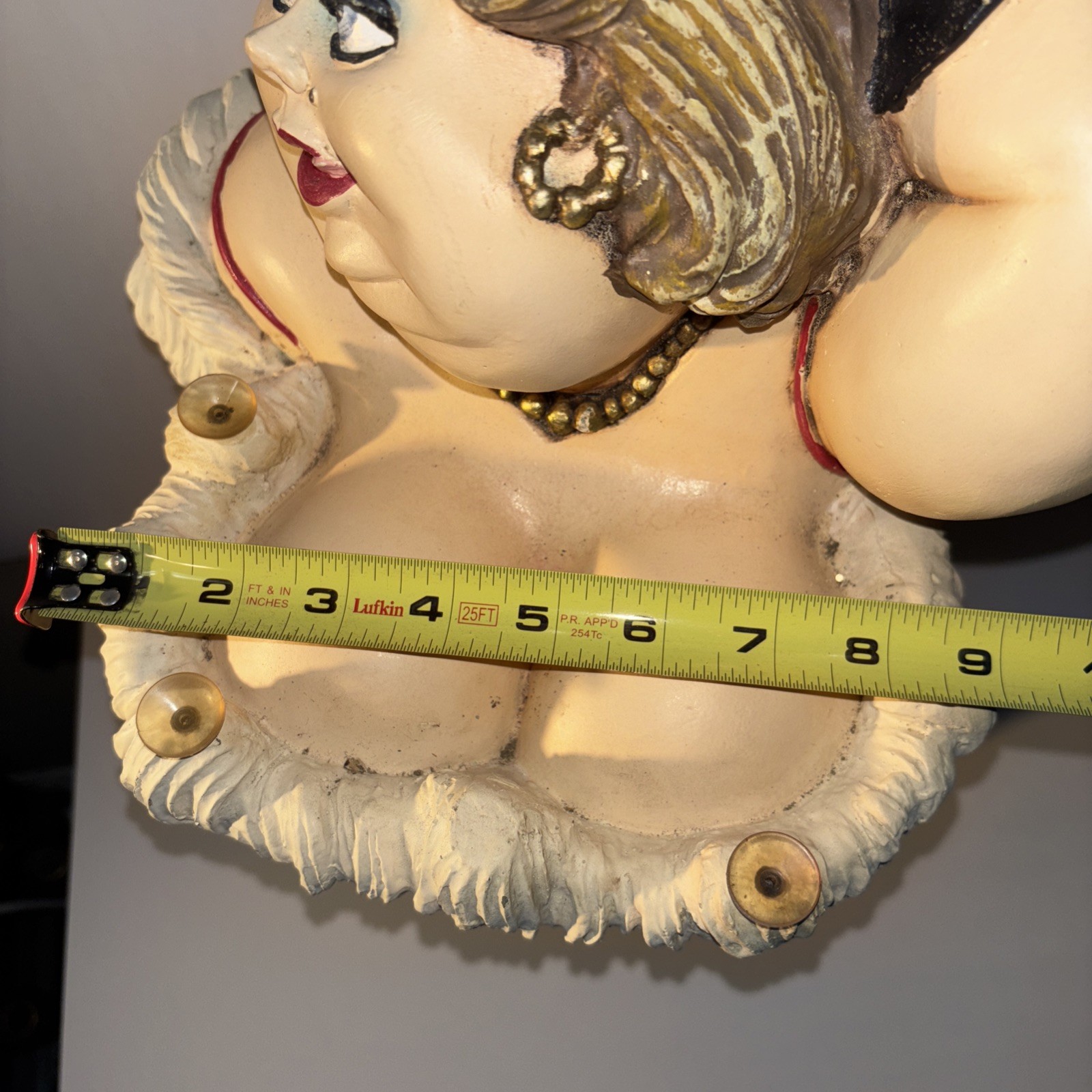 BUTLER BORDELLO LADY IN RED STATUE ROBUST GOSLING BIG BOOBS LARGE BIG FAT PLUMP