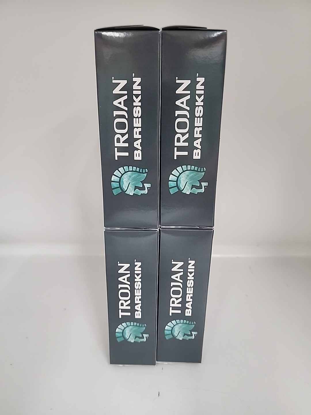 LOT OF 4 Trojan Bareskin Premium Thin Lubricated Condom - 40 Total  EXP 02/2030