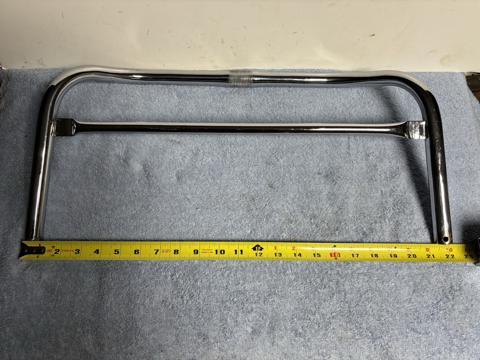 Prewar Torrington Autocycle / Motorbike bicycle cross brace re-plated handlebars