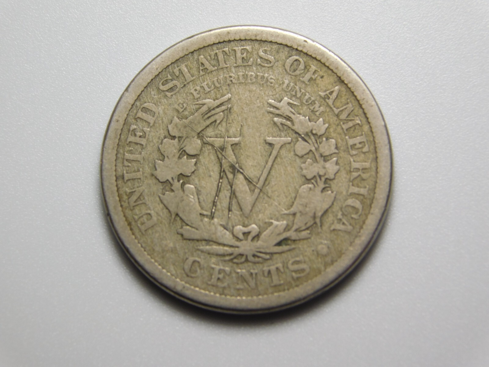 US COIN 1890 LIBERTY HEAD V NICKEL