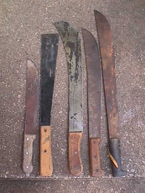 MACHETE LOT FOR RESTORATION