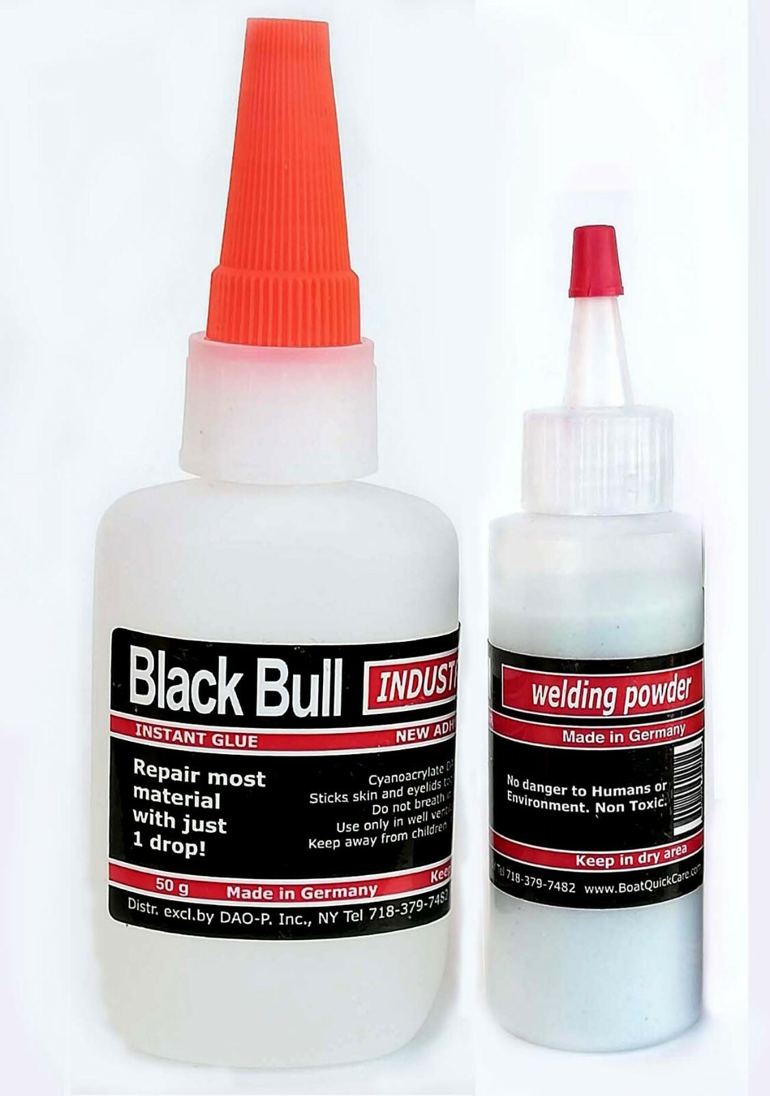 All purpose German glue Kit3F (50g Glue+30g Welding Powder). GLUES EVERITHING!