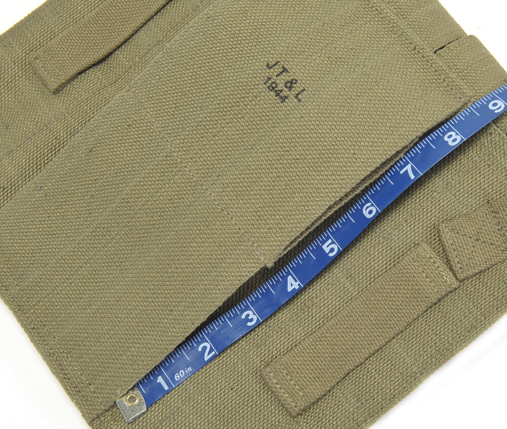 WW2 Rigger Made 5 Cell Thompson Magazine Pouch with Shoulder Strap JT&L 1944