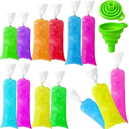300 Pcs Disposable Plastic Ice Lolly Bags Ice Cream Mold Bags for Ice Candy