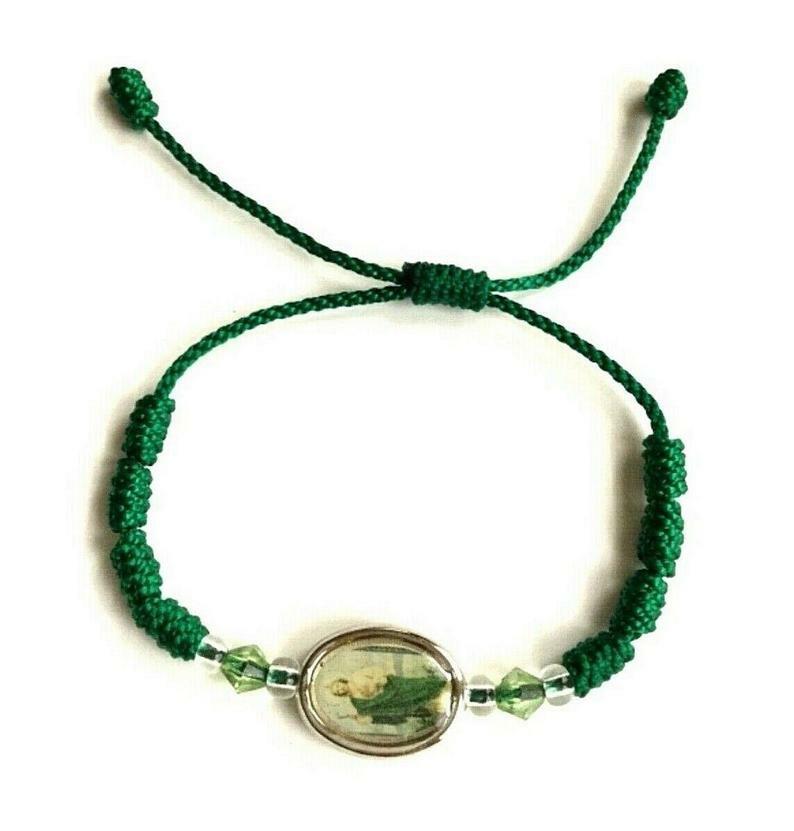 San Judas Tadeo Saint Jude Adjustable Bracelet, Free Shipping