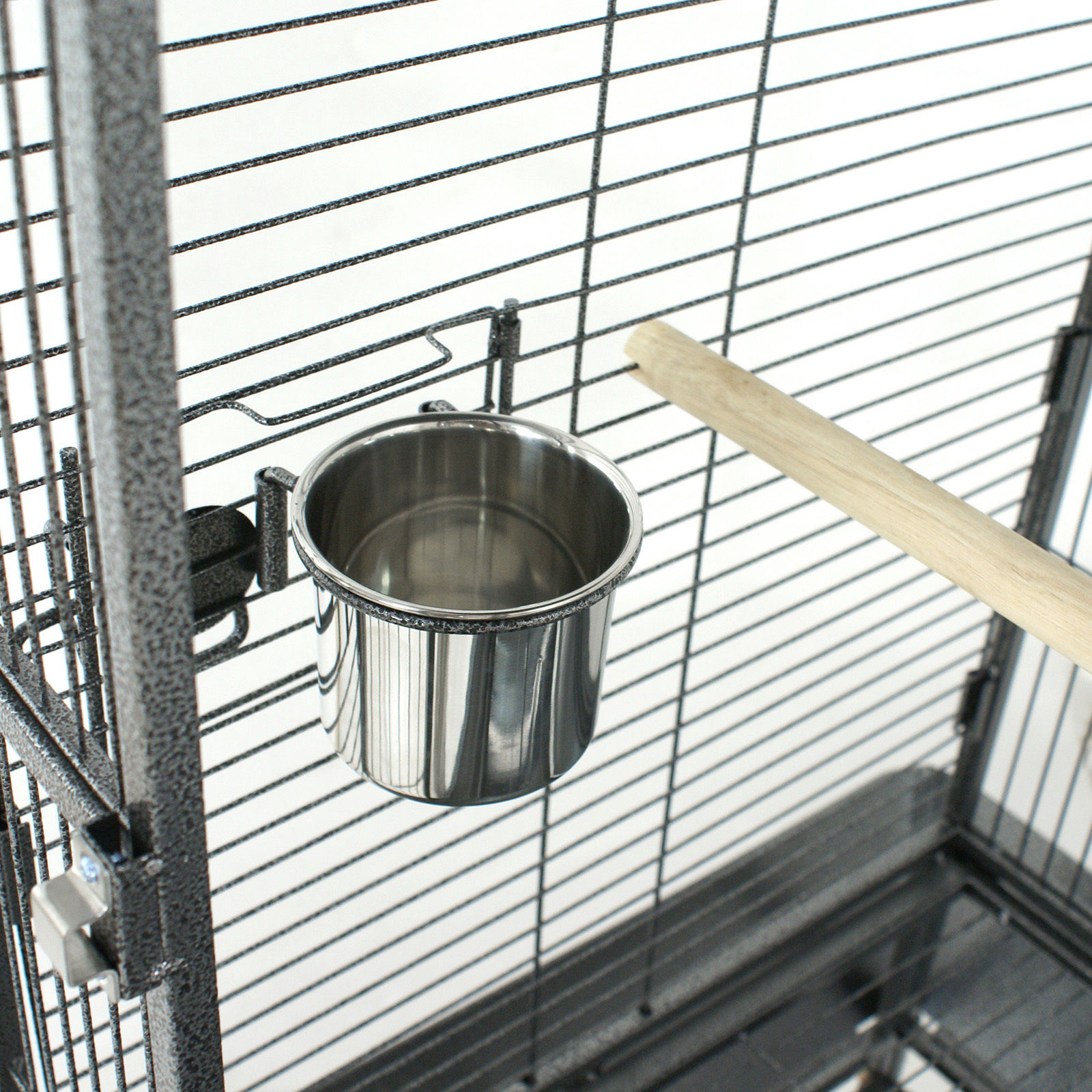 68" Large Bird Pet Cage Large Play Top Parrot Finch Cage Macaw Cockatoo 3 Doors