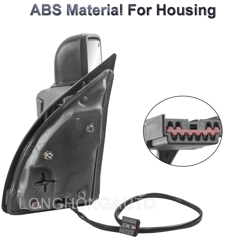 For 99-07 Ford F250 350 450 F550 Super Duty Power Heated LED Signal Tow Mirrors