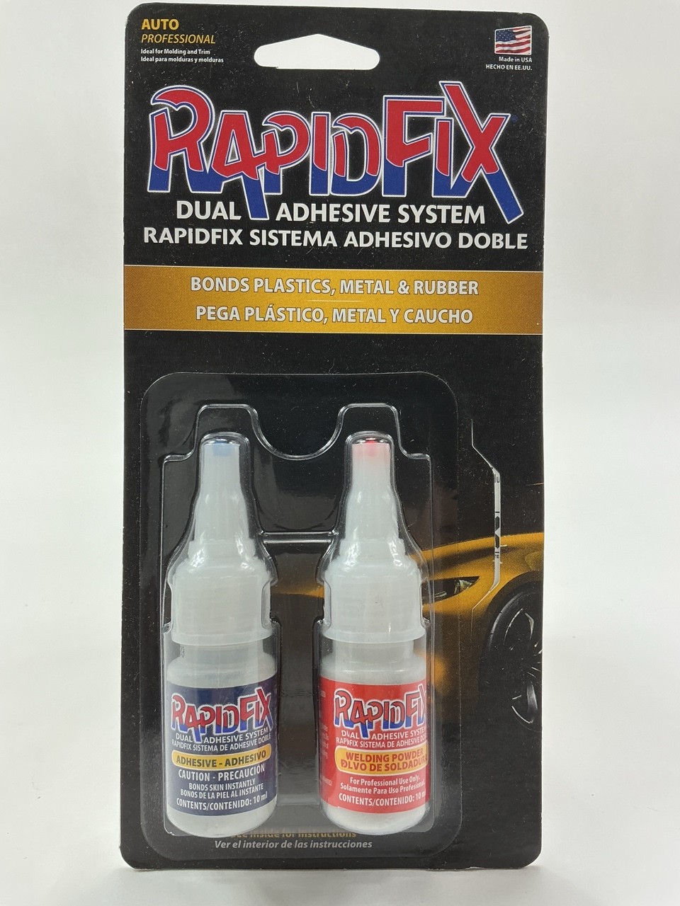 RapidFix 6121705ES Adhesive And Welding Powder Epoxy For Auto Repair