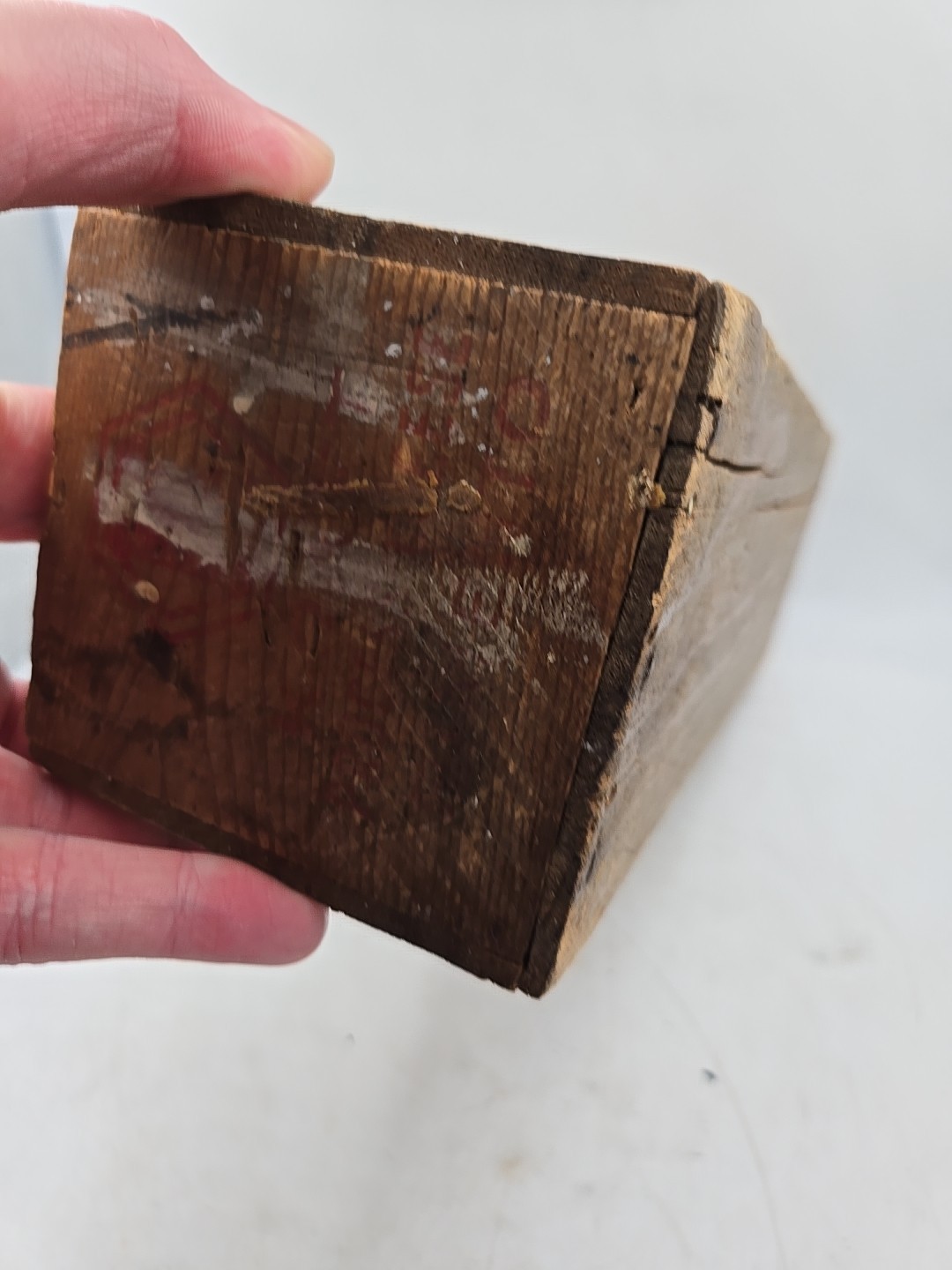 VINTAGE KRAFT PIMENTO CHEESE WOOD BOX CHICAGO, ILL