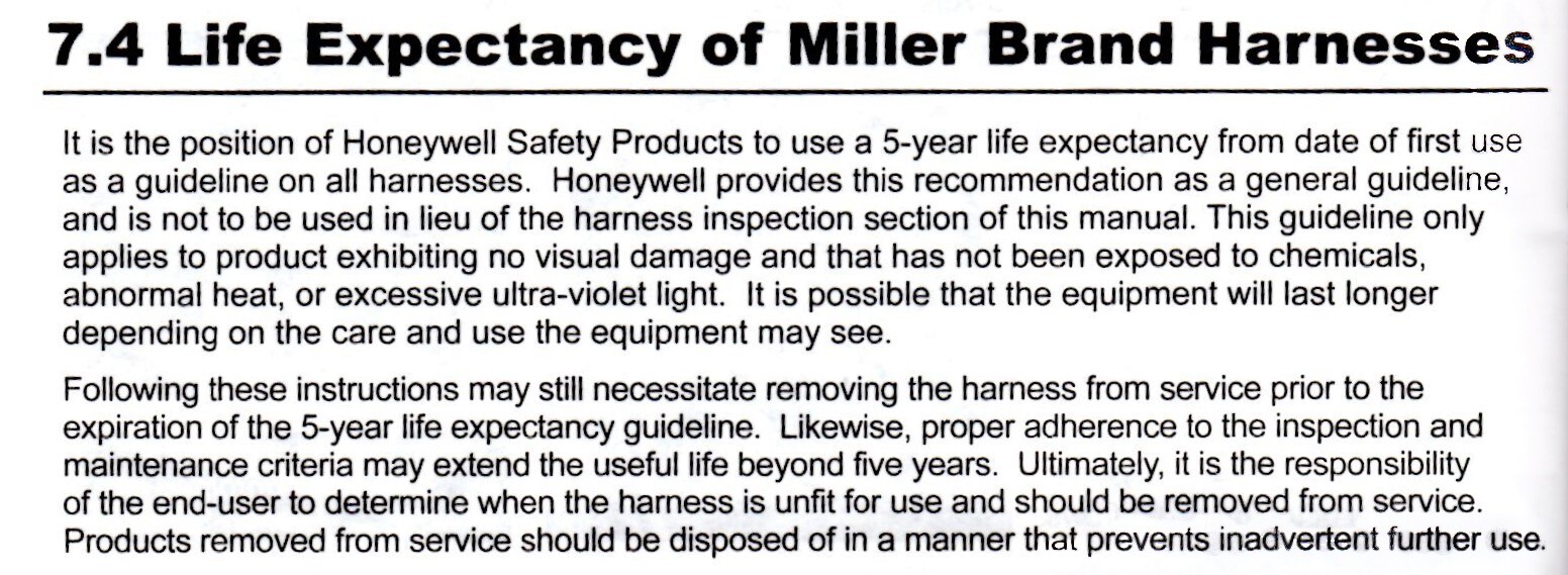 Miller Revolution Harness XS Green Python Webbing Quick Connect Leg Buckles