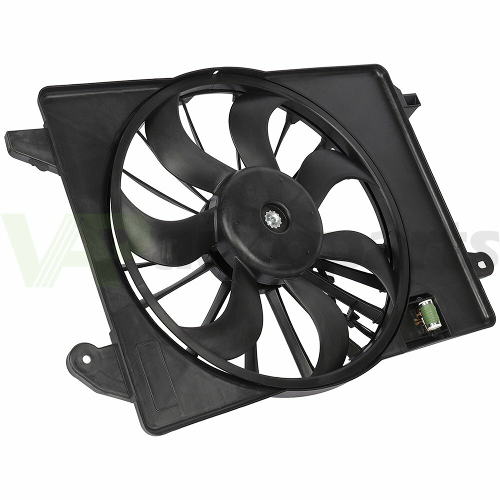 Radiator Cooling Fan Assembly For 2009-17 Dodge Charger Challenger Chrysler 300