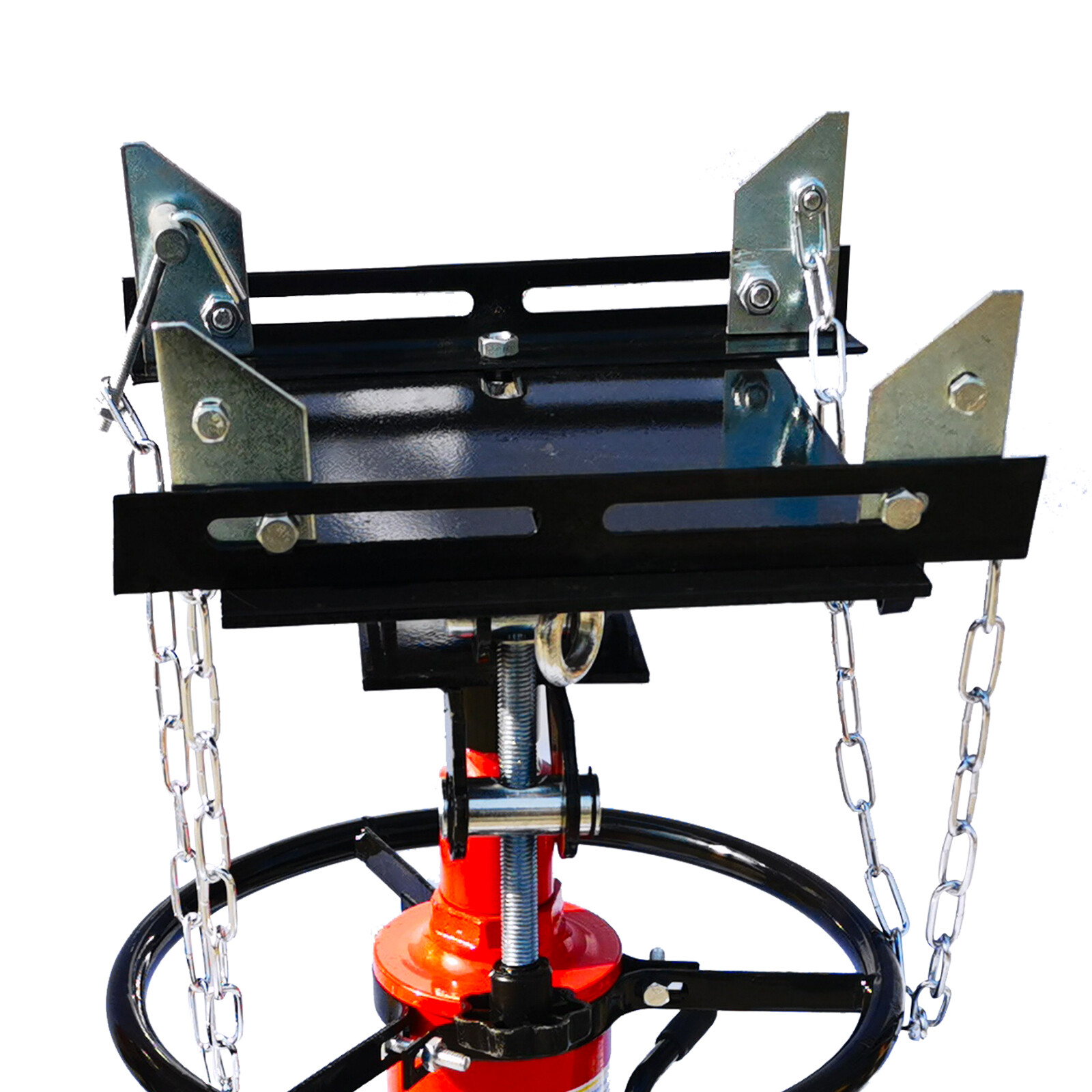 2 Stage Transmission Jack 2 Springs Load 1600lbs 360 Swivel Wheel W/ Brakes
