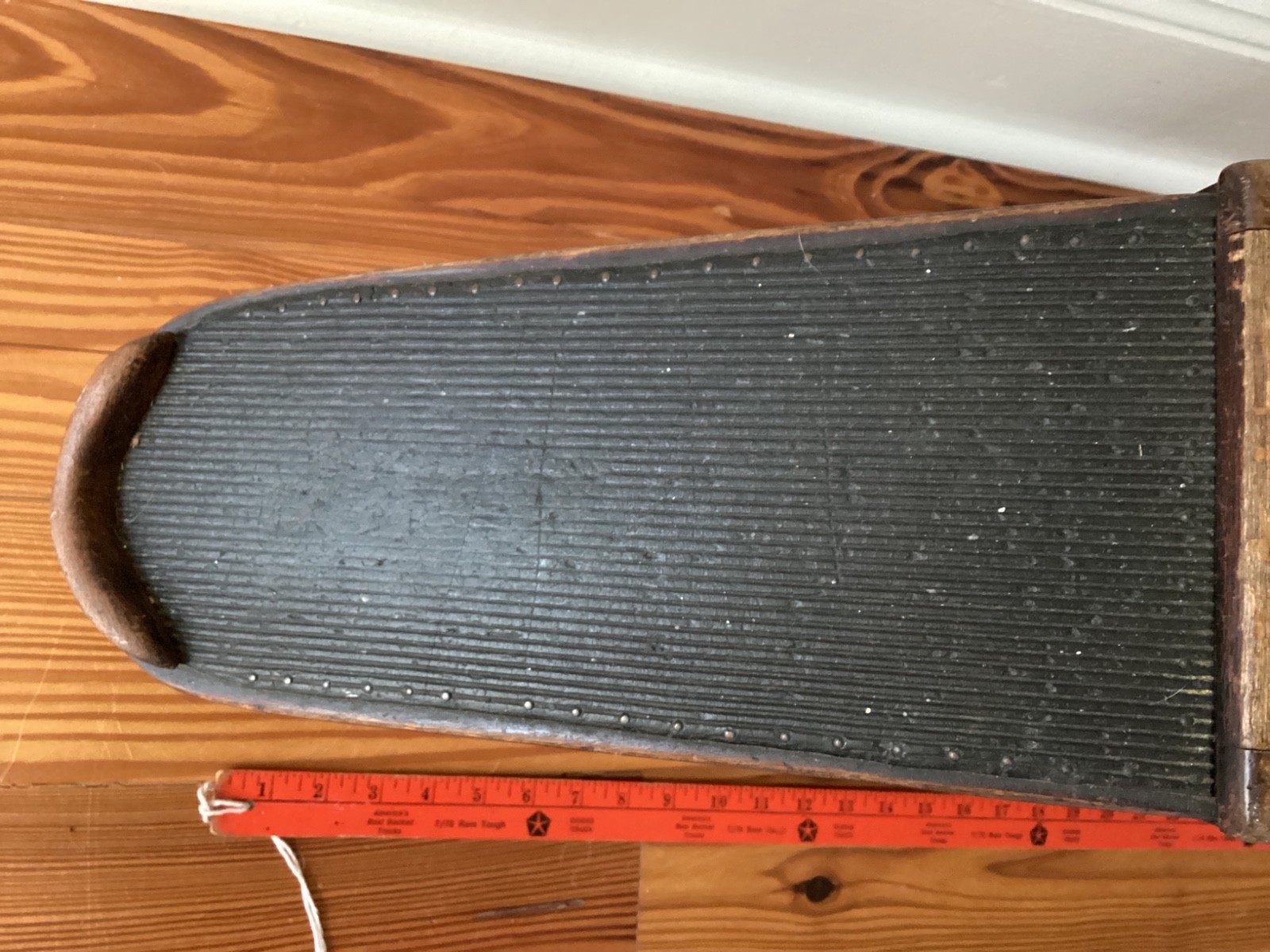 Antique Thonet Bentwood Shoe Fitting Stool, Brown, 25x12.5x15.5"