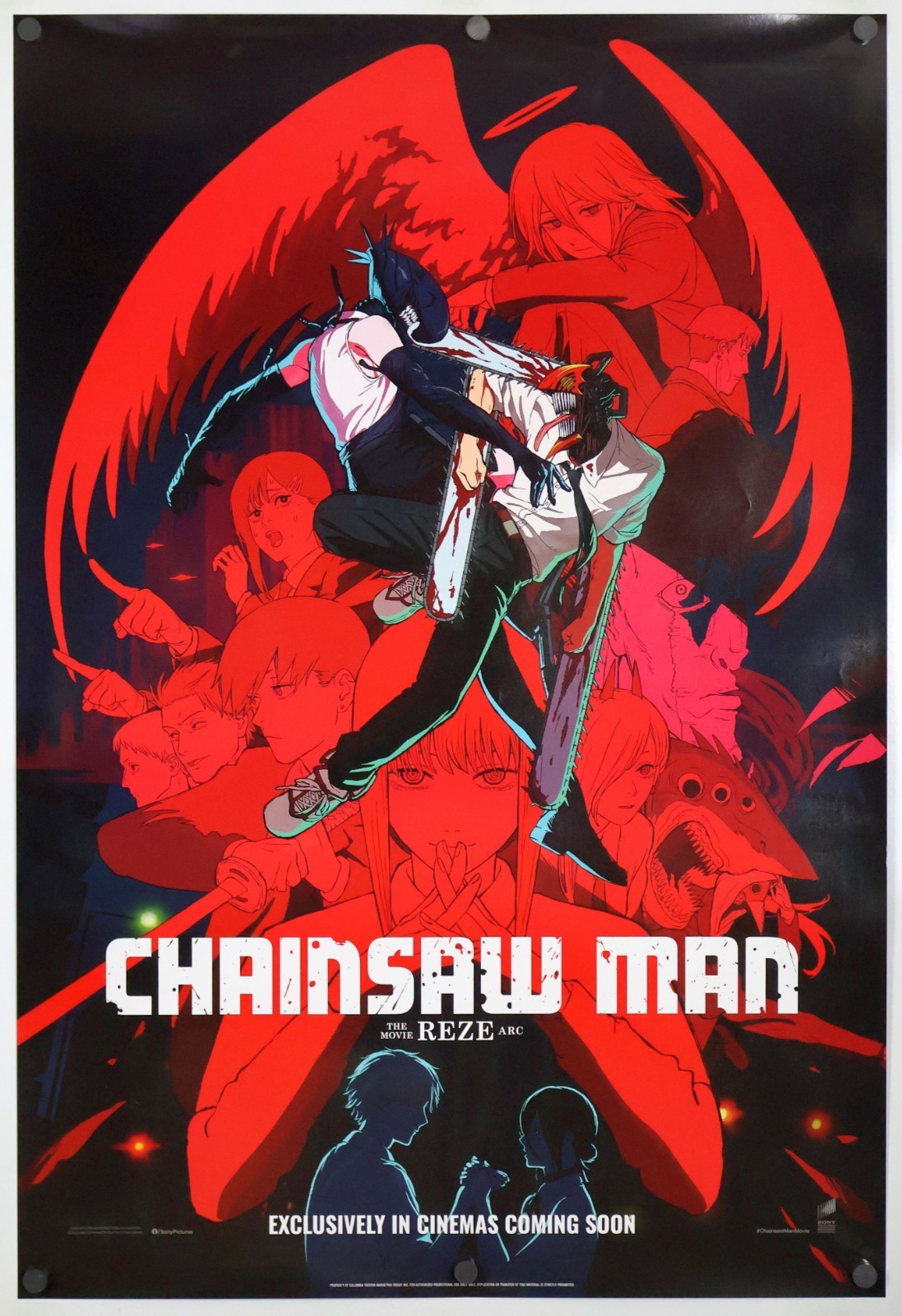 Chainsaw Man the Movie - original DS movie poster 27x40 2025 INTL - Glossy Anime