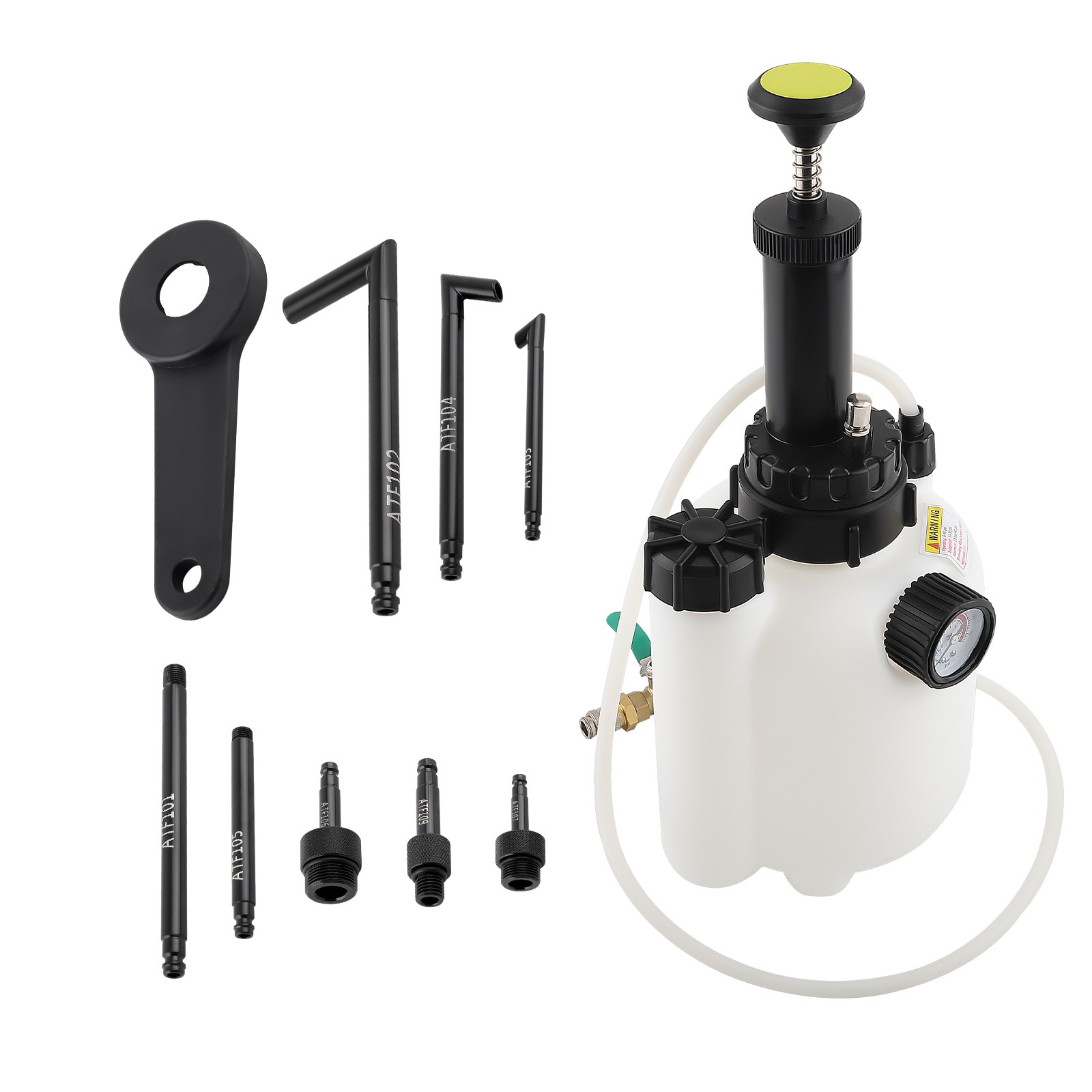 3L/8L/10L Transmission Oil Filling Liquid Extractor ATF Adaptors Refill Pump Kit