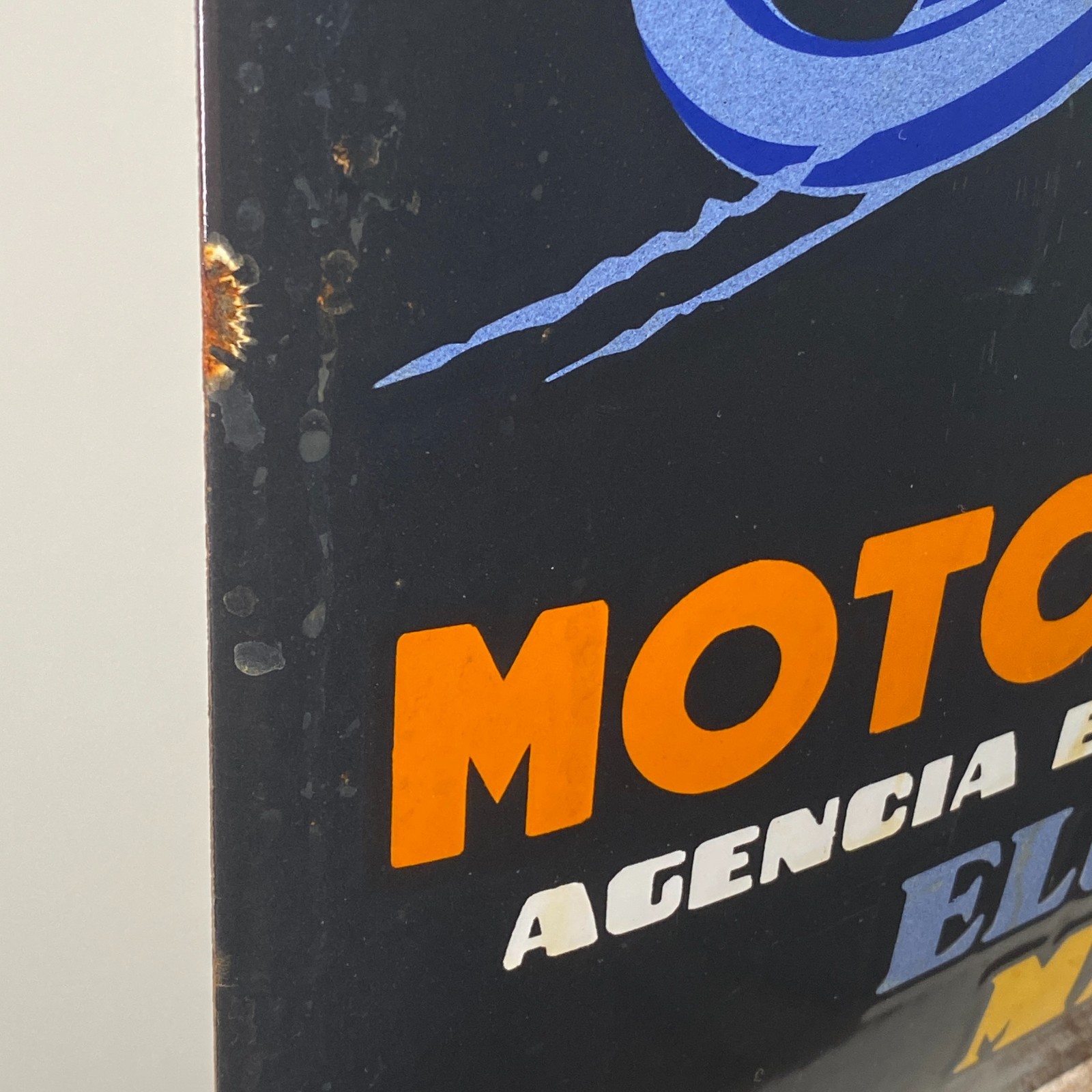 Terrot Enamel Sign - 60x40cm (23.6x15.7") - Vintage Garage Motorcycle Decoration