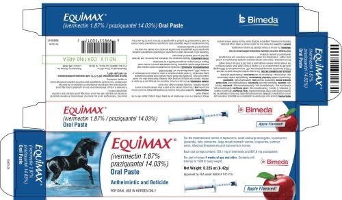 Equimax 6.42g Oral Paste Apple Flavor
