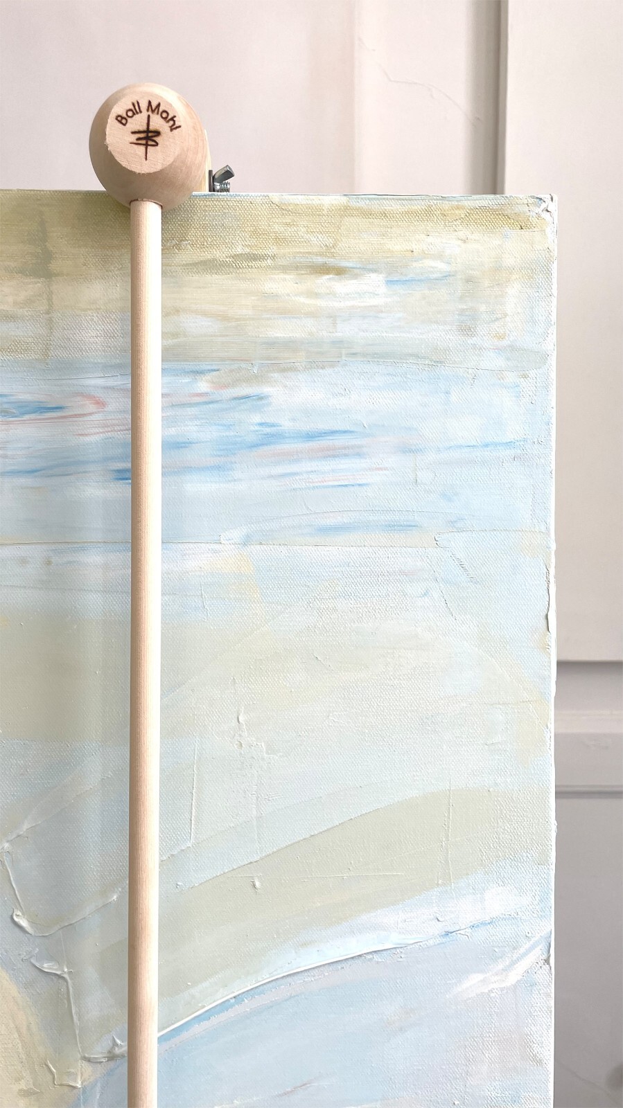 Mahl Stick-33in Ball Mahl adjustable stabilizing tool supporting artist mobility