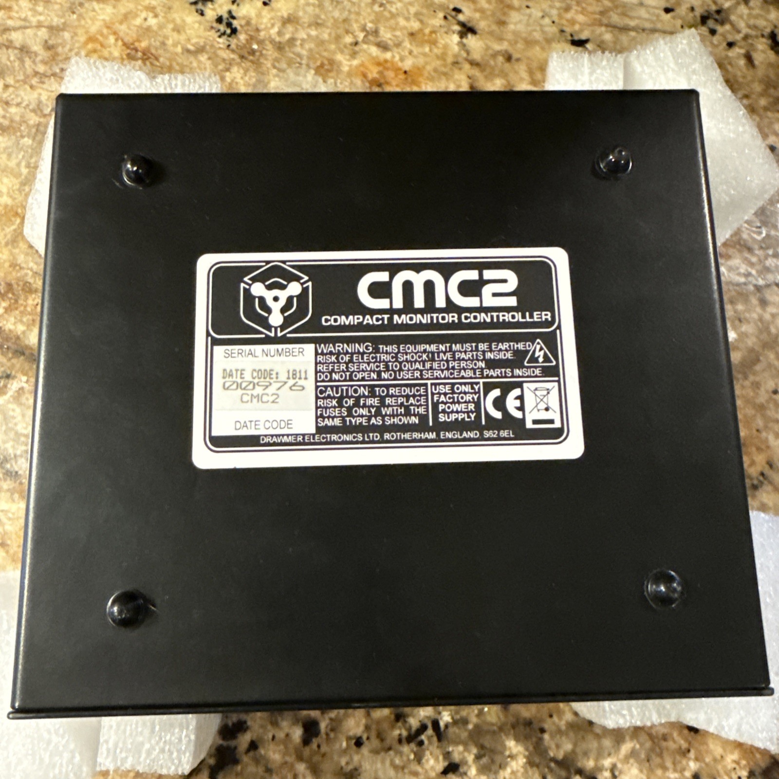 Drawmer CMC2 Compact Monitor Controller. Boxed, Unused, Mint Condition