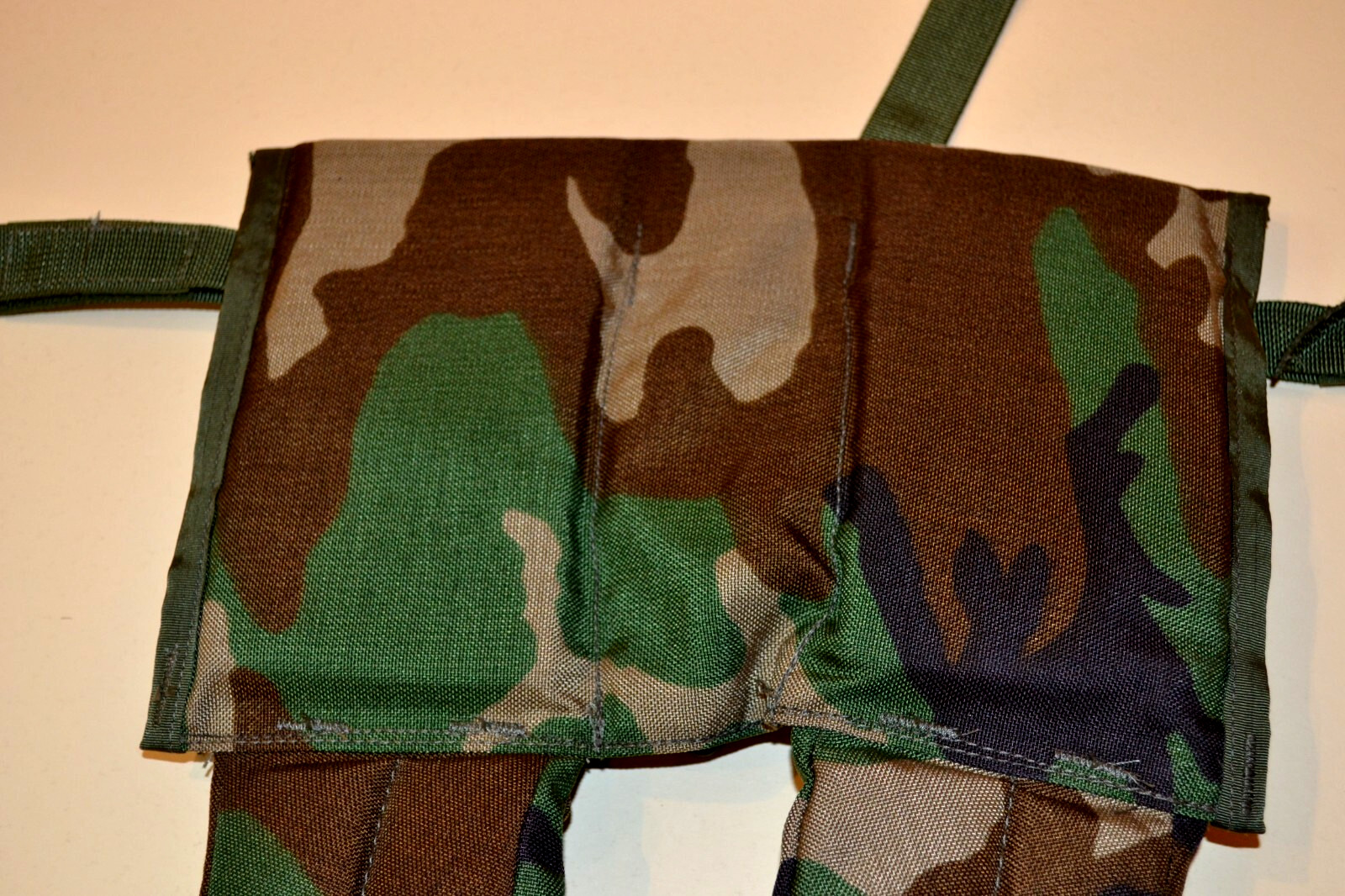USGI MOLLE II WOODLAND BDU Camouflage Large Ruck Frame Shoulder Straps MFG -SDS