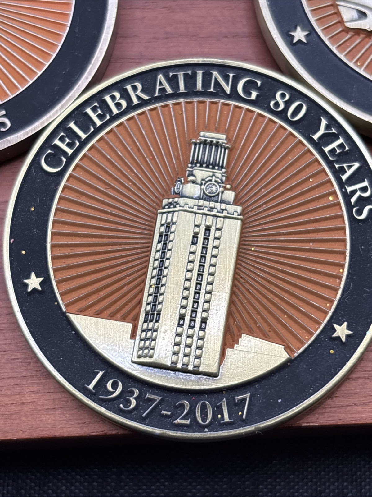 Lot Of 5 Coins Texas (UT) Longhorns Football Medallions University Of Texas