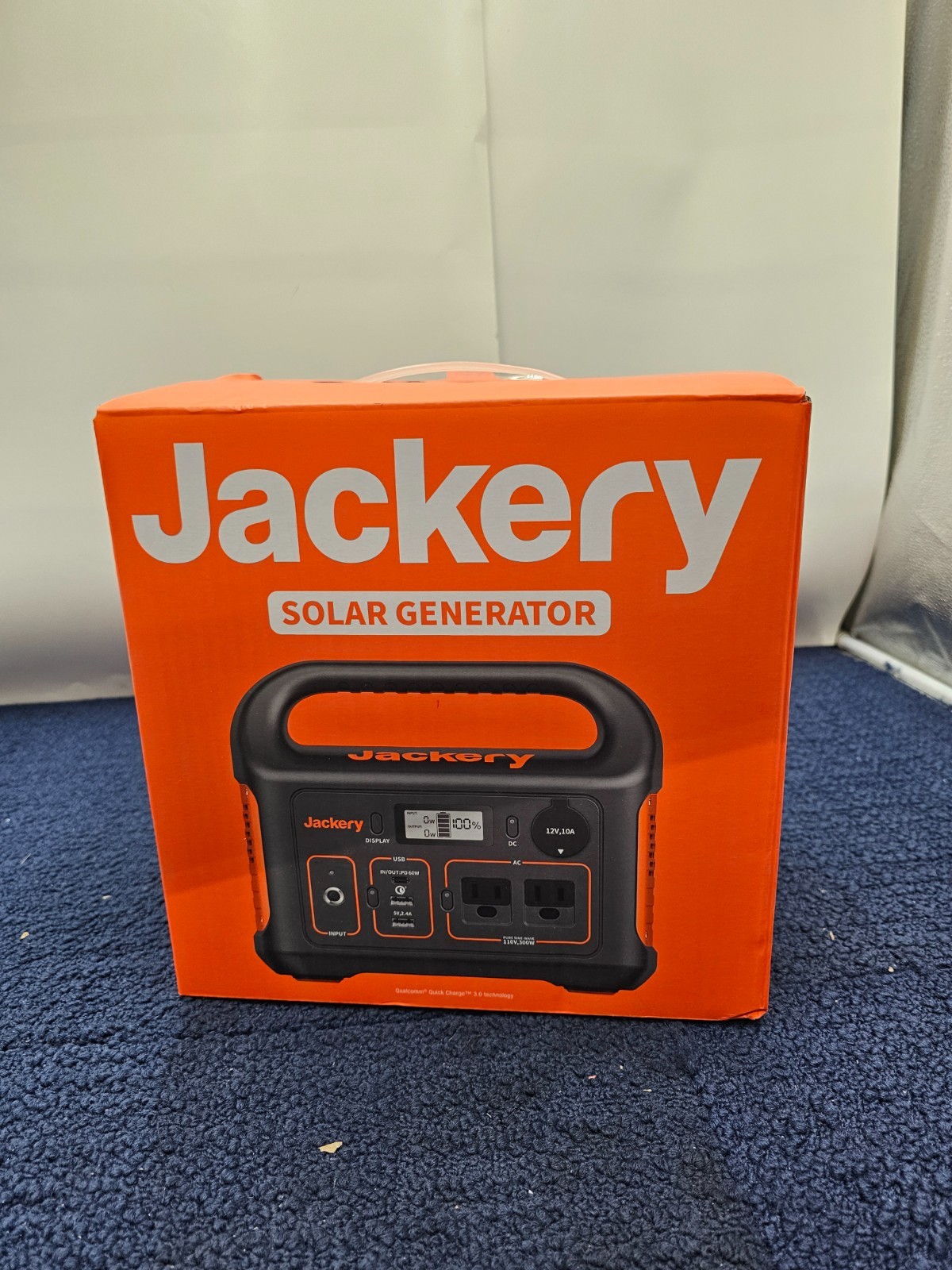 Jackery 70-0300-USO001 Portable Power Station Explorer300 Backup Lithium Battery