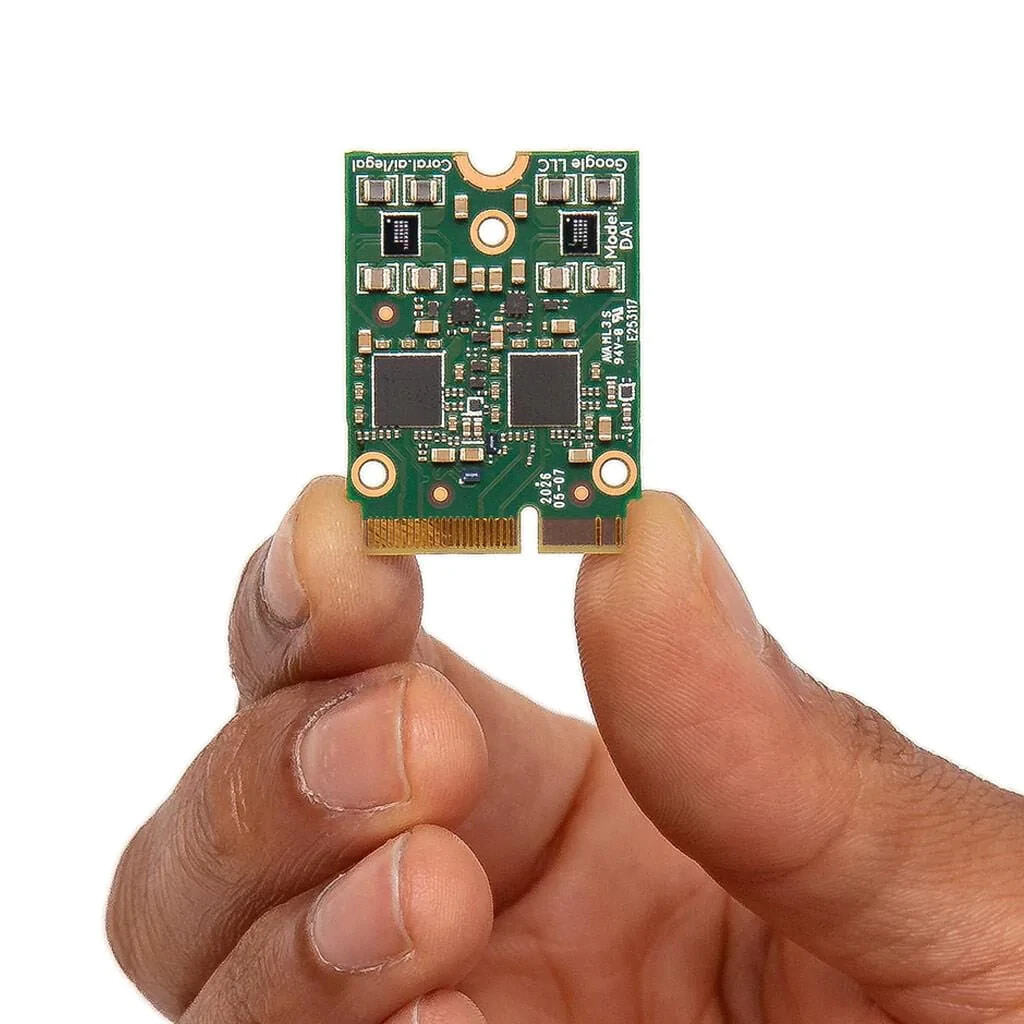 Google Coral M.2 Accelerator with Dual Edge TPU