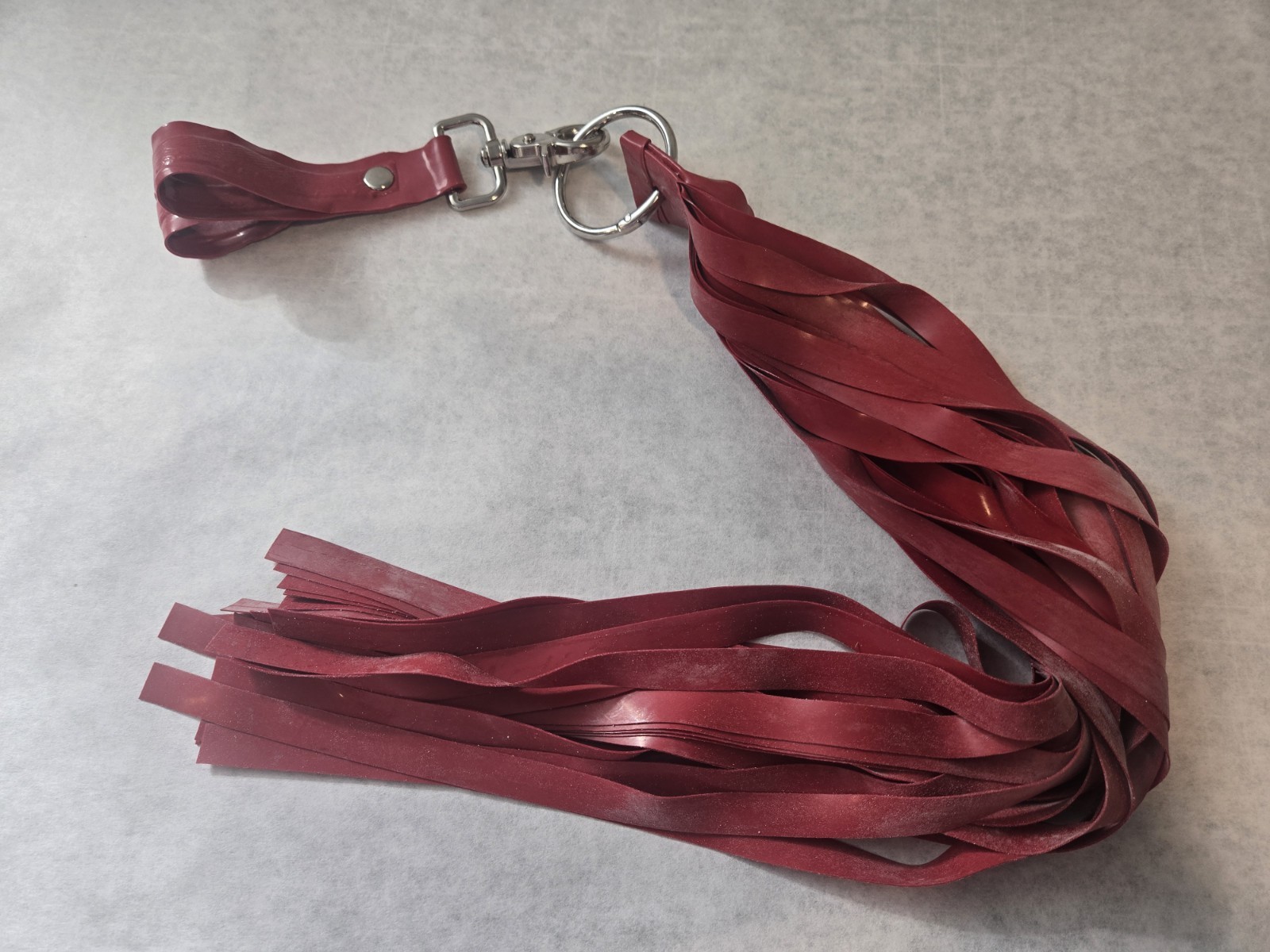 Red LATEX Finger Grip FLOGGER