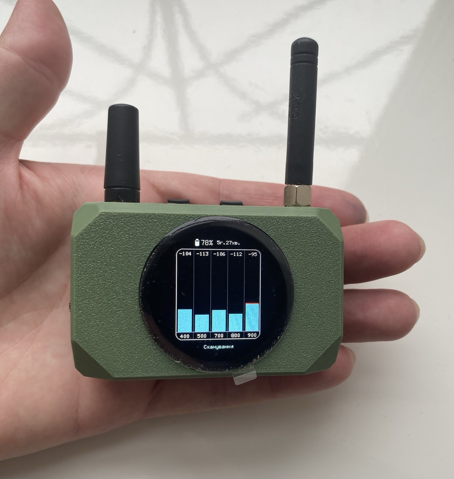 Professional Drone Detector FPV Drone Approach Warning Device. TENETA-2