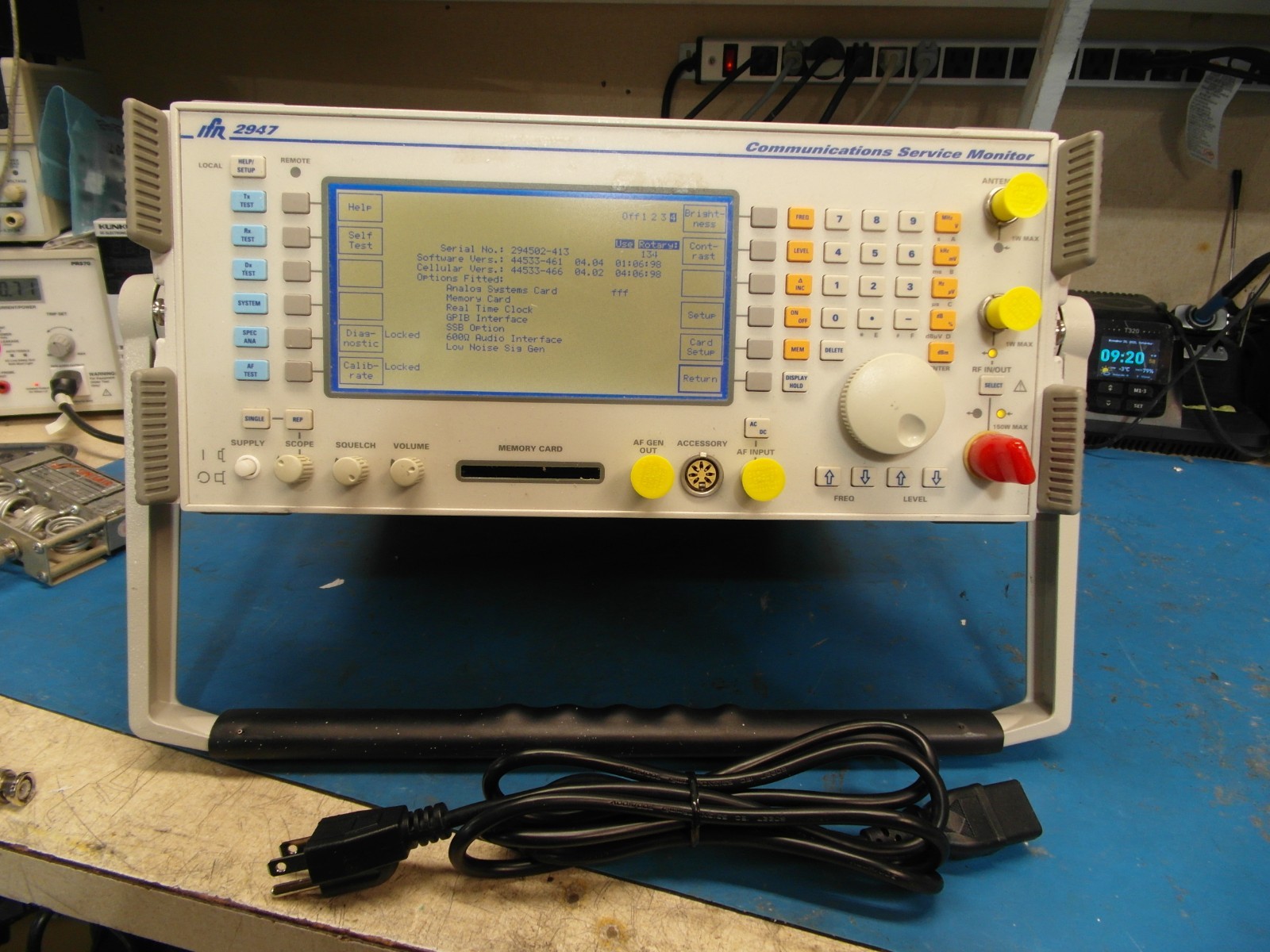 Aeroflex IFR 2947  Communication Service Monitor  CALIBRATED Refurbished