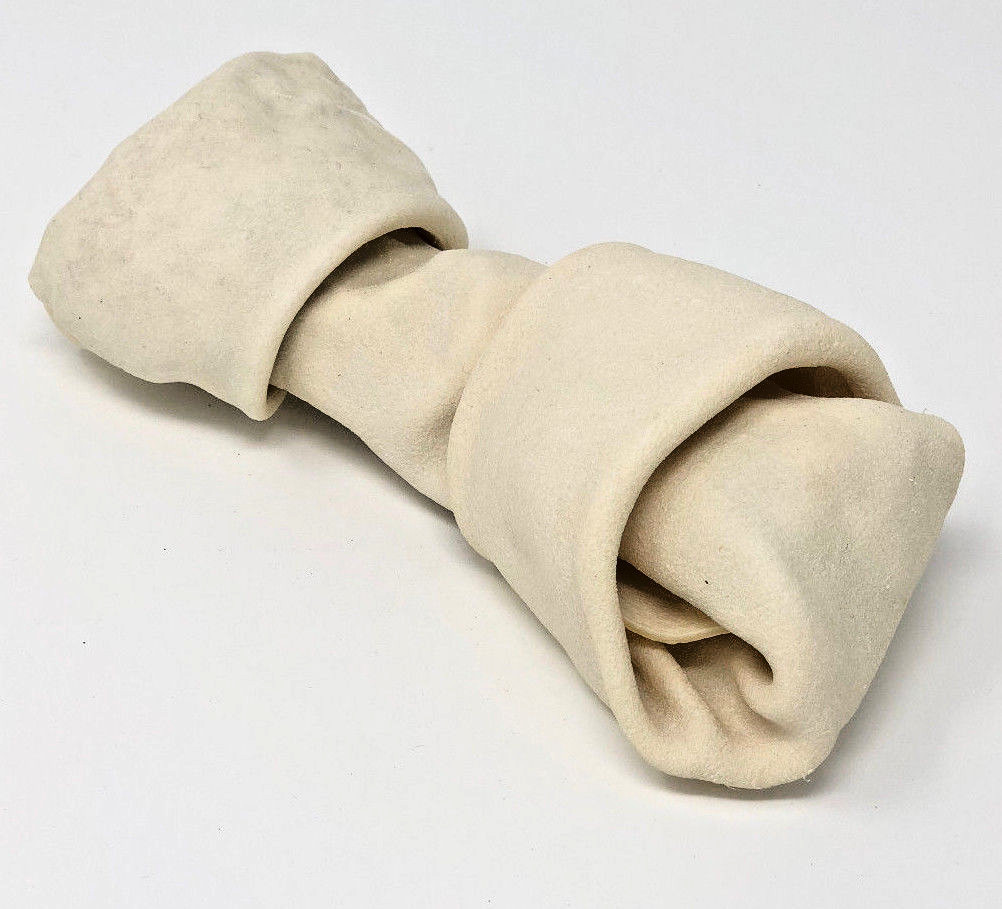 American Buffalo Rawhide 6-7" Bones | 8 Lbs Bulk | 100% Natural Dog Chews