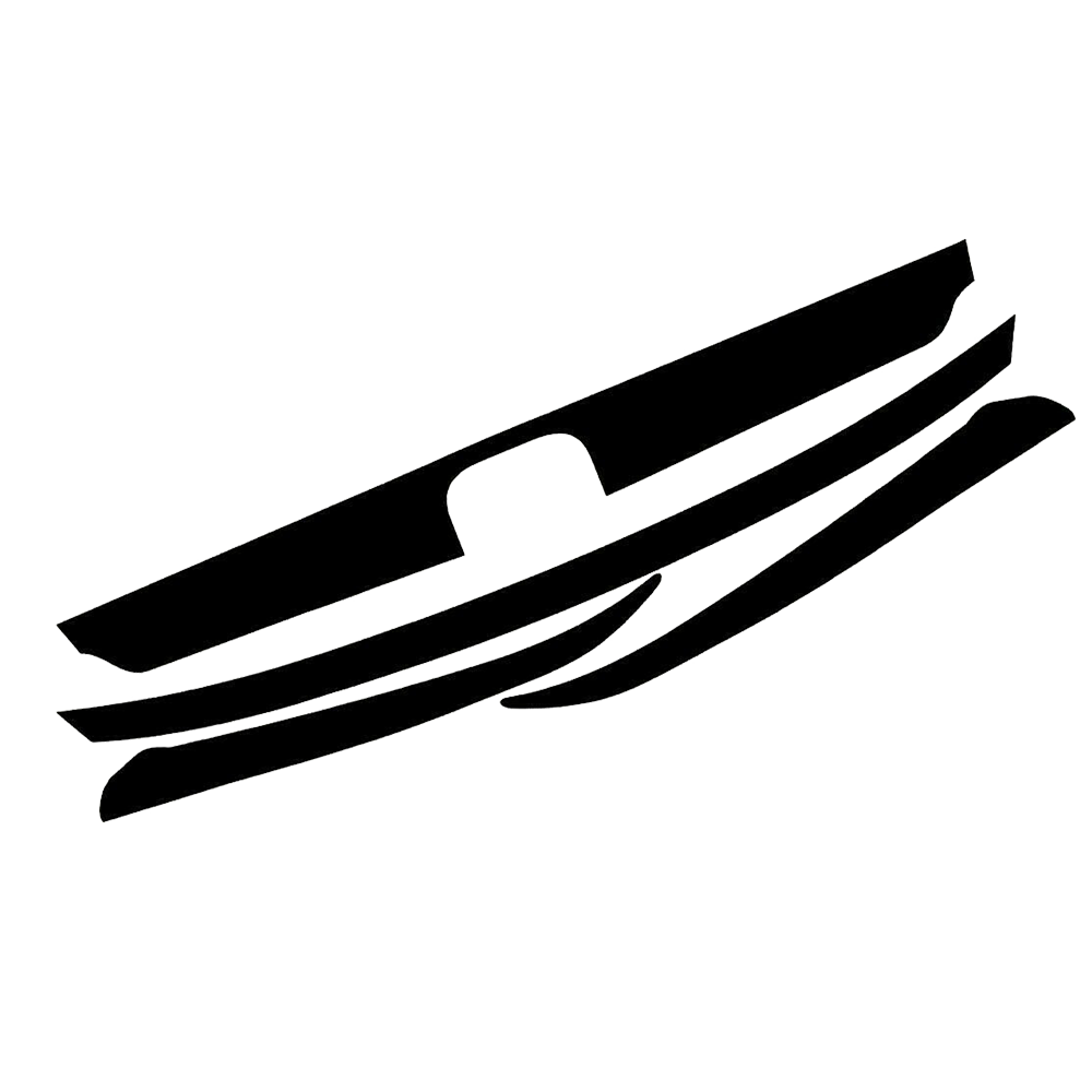 Chrome Delete Blackout Overlay for 2018-20 Honda Accord Front Grill Trim