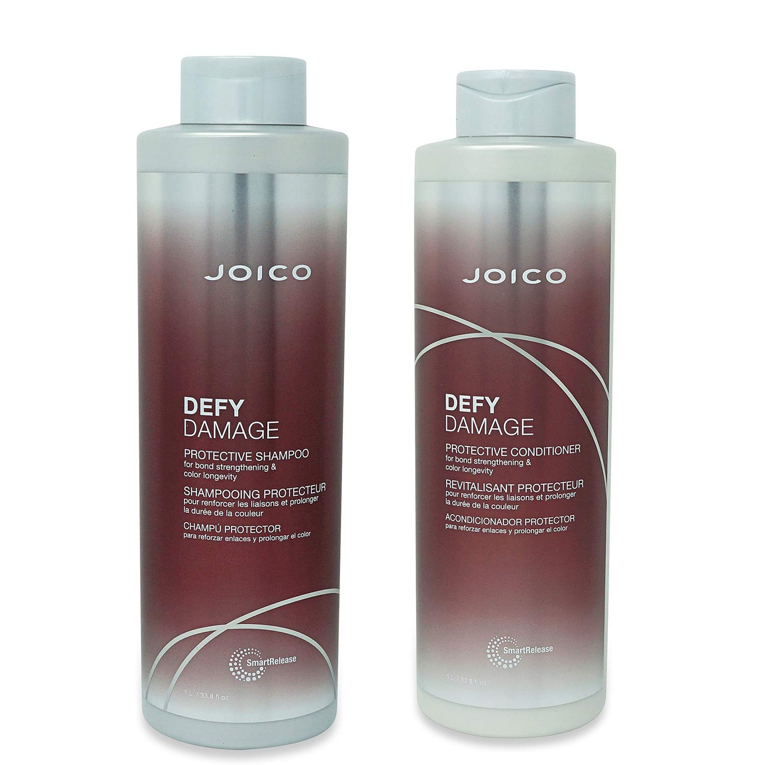 Joico Defy Damage Protective Shampoo and Conditioner 33.8 Liter Duo