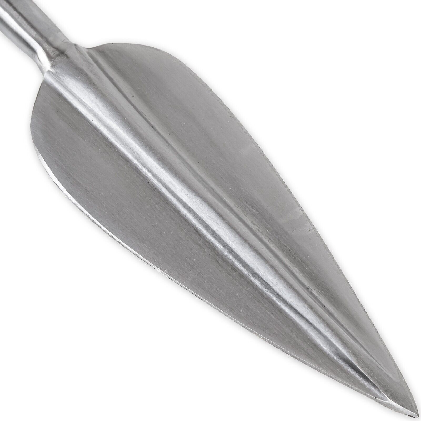 Hand Forged Medieval Predrilled Boar Spearhead Viking Throwing Spear Head