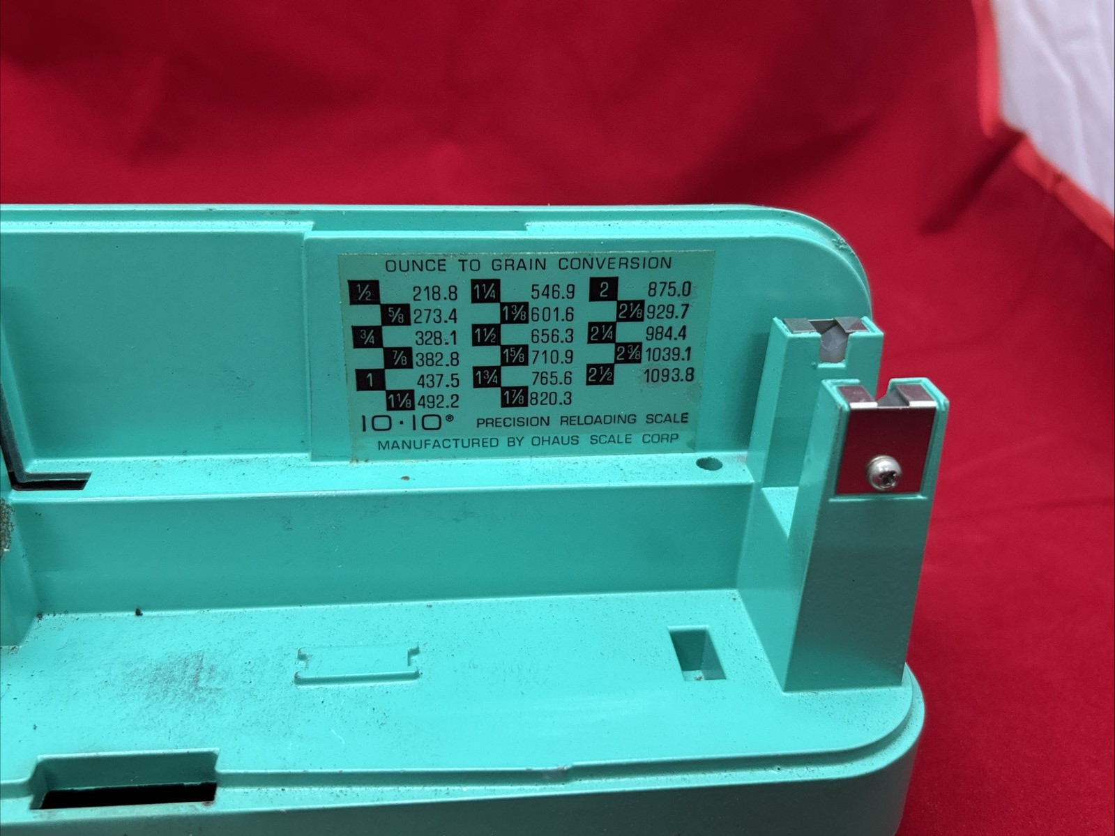 RCBS Model 10-10 Reloading Balance Beam Scale