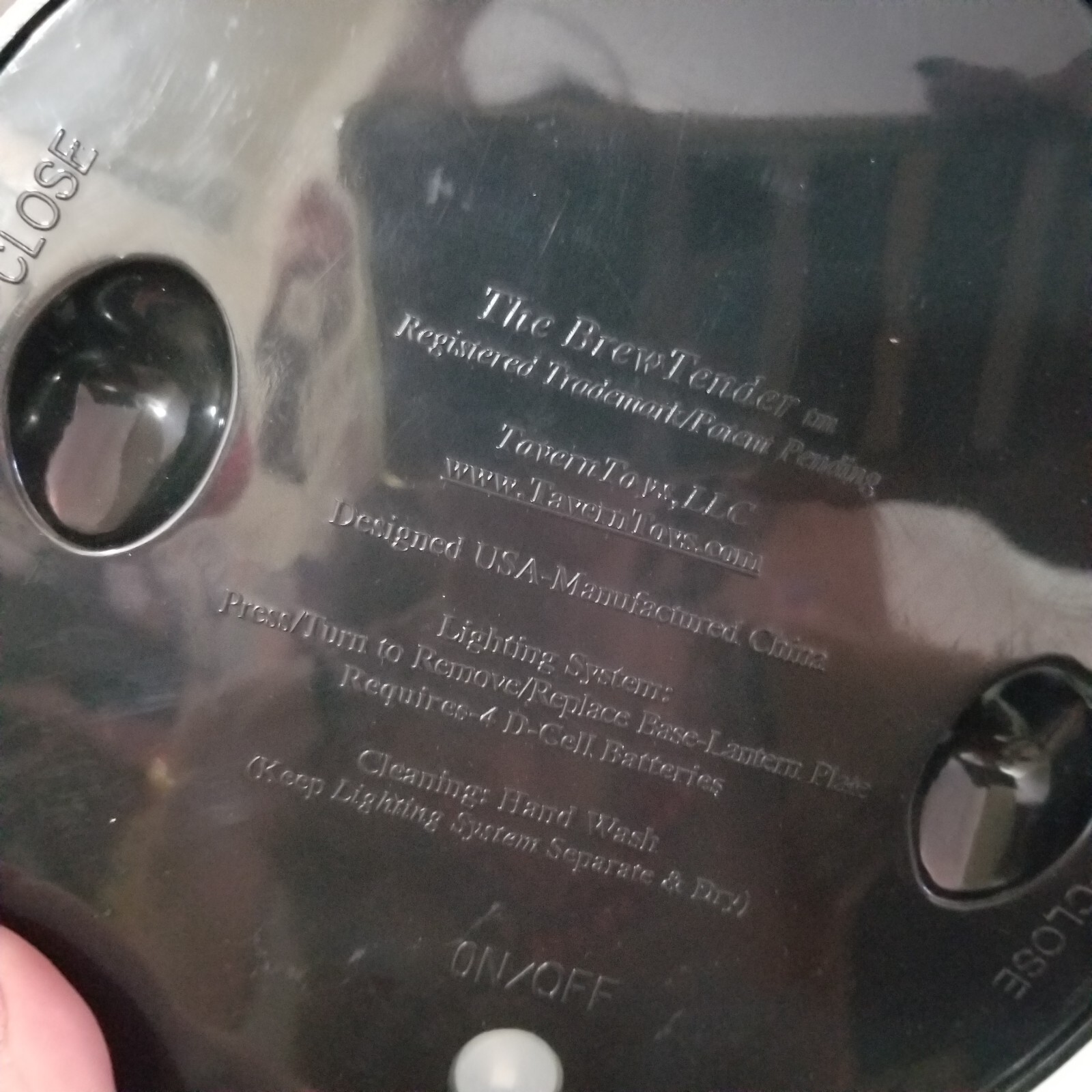 BrewTender Tabletop Beer & Beverage Dispenser Killians Irish Red Tap Keg Lighted