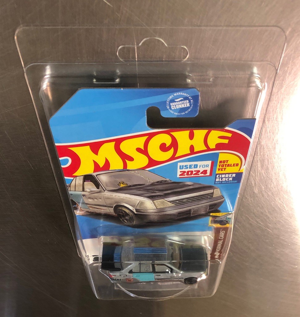 HOT WHEELS MATTEL CREATIONS X MSCHF NOT WHEELS NOT TOTALED YET HW NORMAL CARS