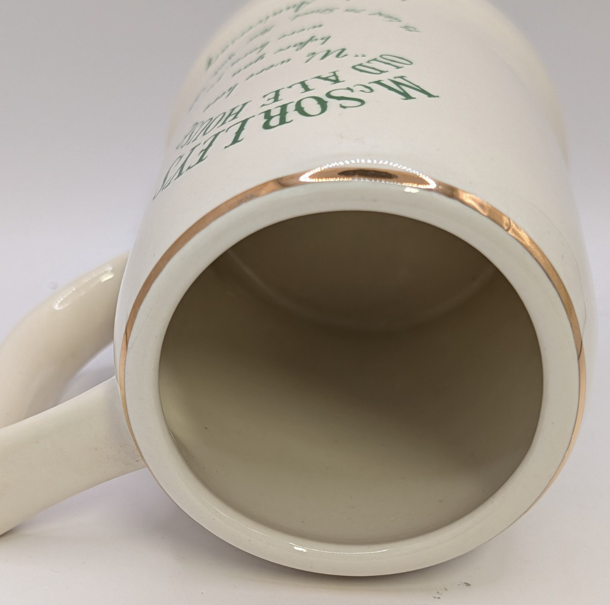 Vintage McSorleys Old Ale House NYC Beer Mug Stein 125th Anniversary