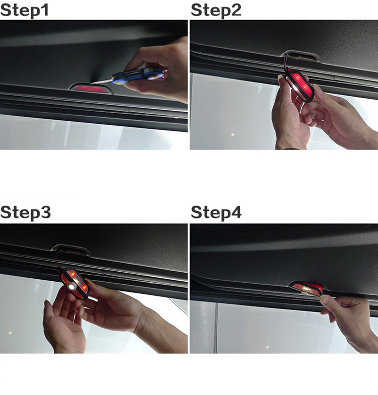 2Pcs LED HD Door Welcome Shadow Lights For Mercedes Benz S Class 4doors 2014-20