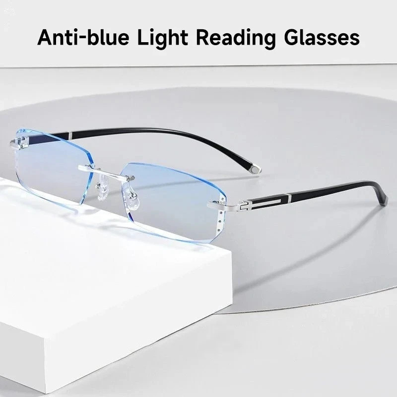Clarity Blue Glasses Automatic Adjustment Eye Glass Reading Strain Screen Gaming