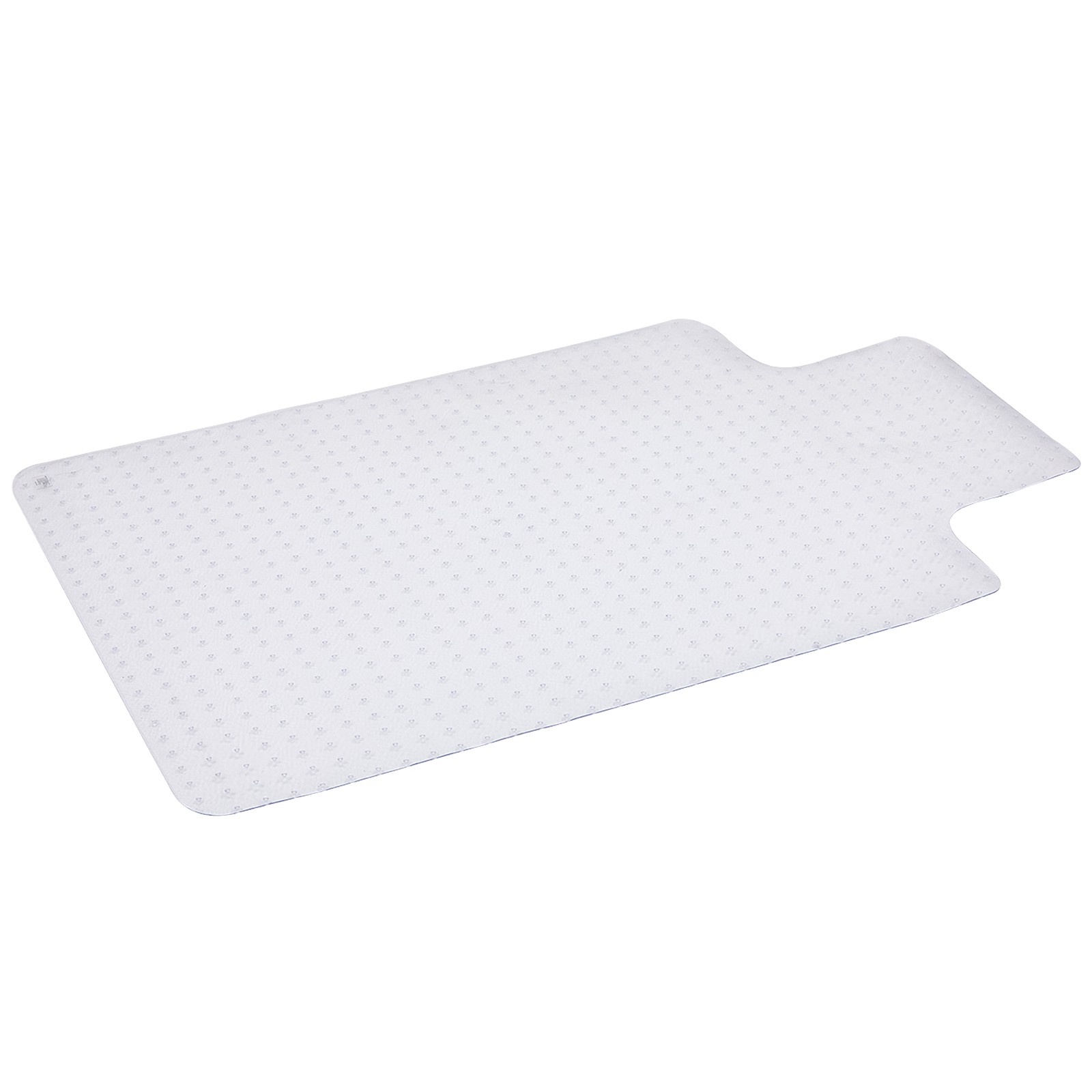 Office Chair Mat with Non-Slip Back - 48x30 Inch PVC Carpet Guard with Nail