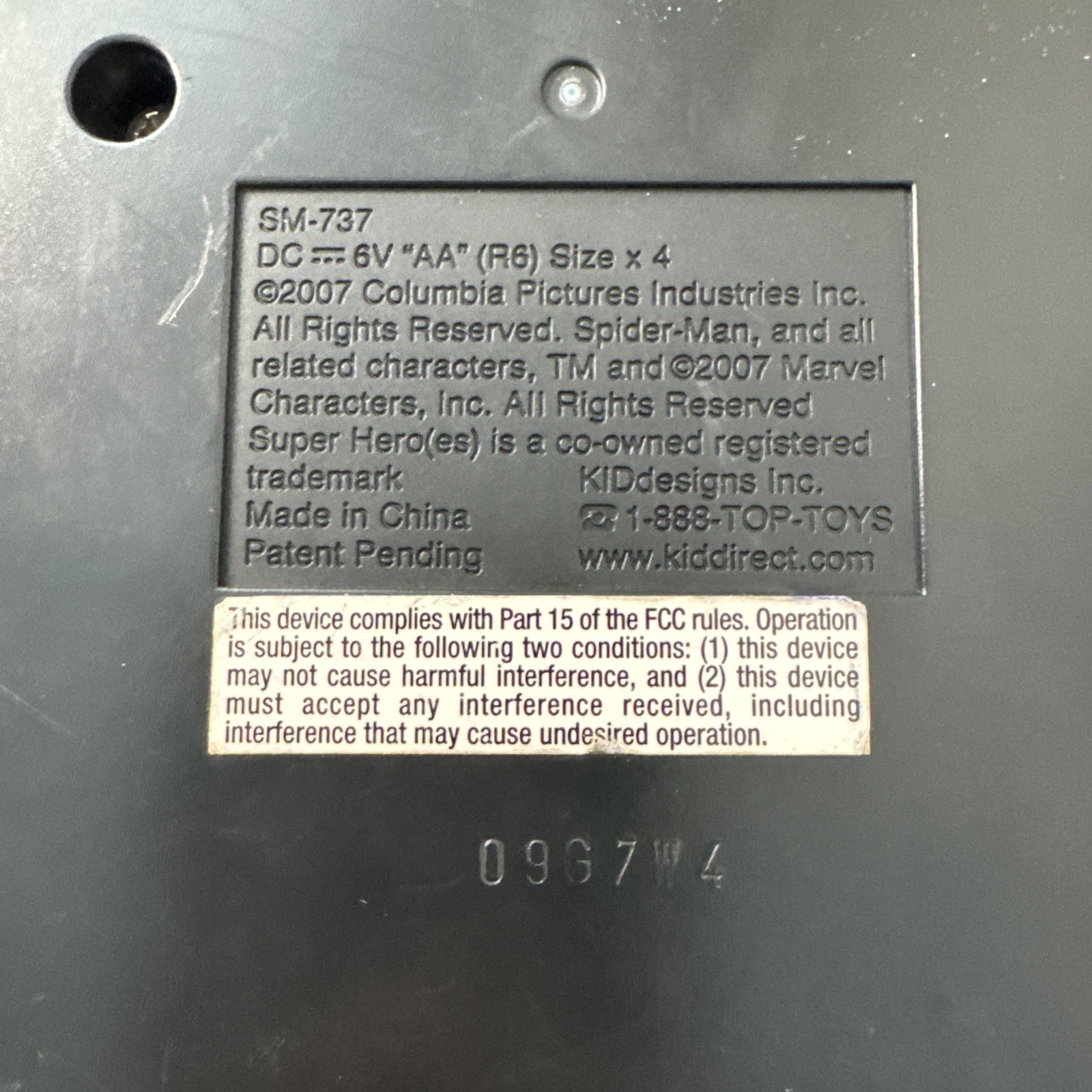 Marvel SpiderMan 3 Spider-Smart Learning Blue/Red Laptop SM-737 Education Game